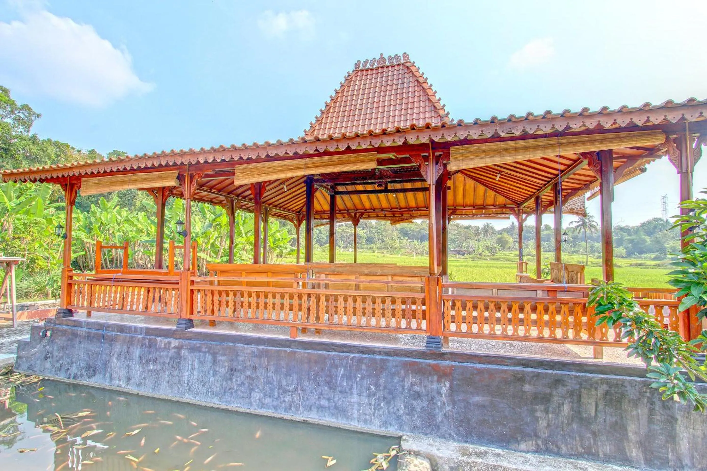 Lobby or reception in Collection O 91582 Green Kasongan Cottage