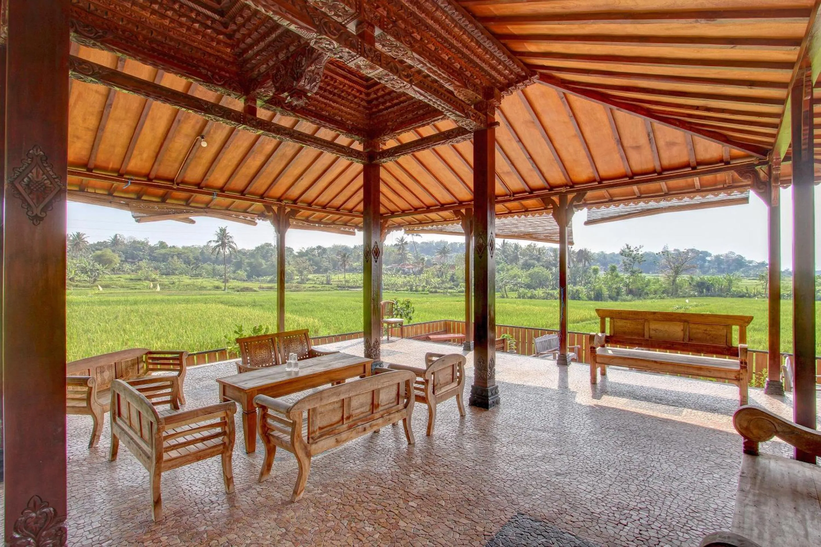 Lobby or reception in Collection O 91582 Green Kasongan Cottage