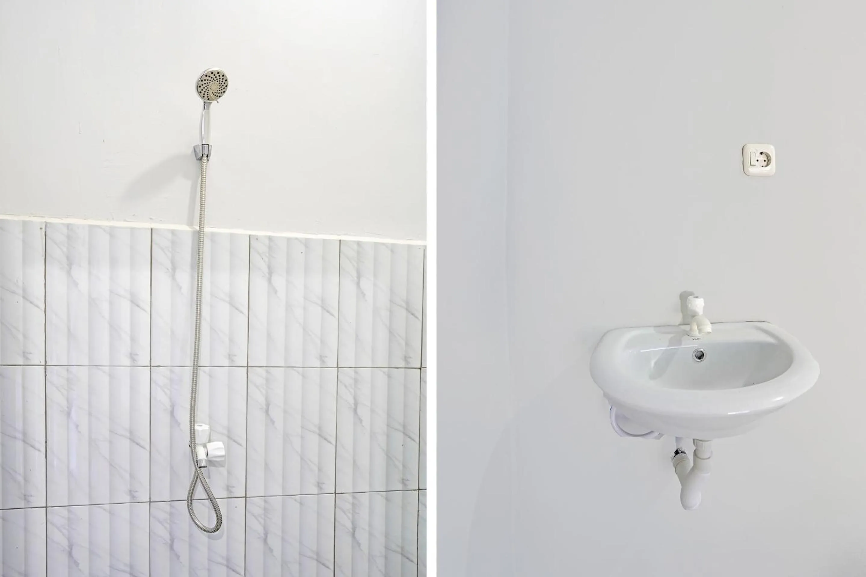 Bathroom in OYO LIFE 91594 Bungah Residence Syariah