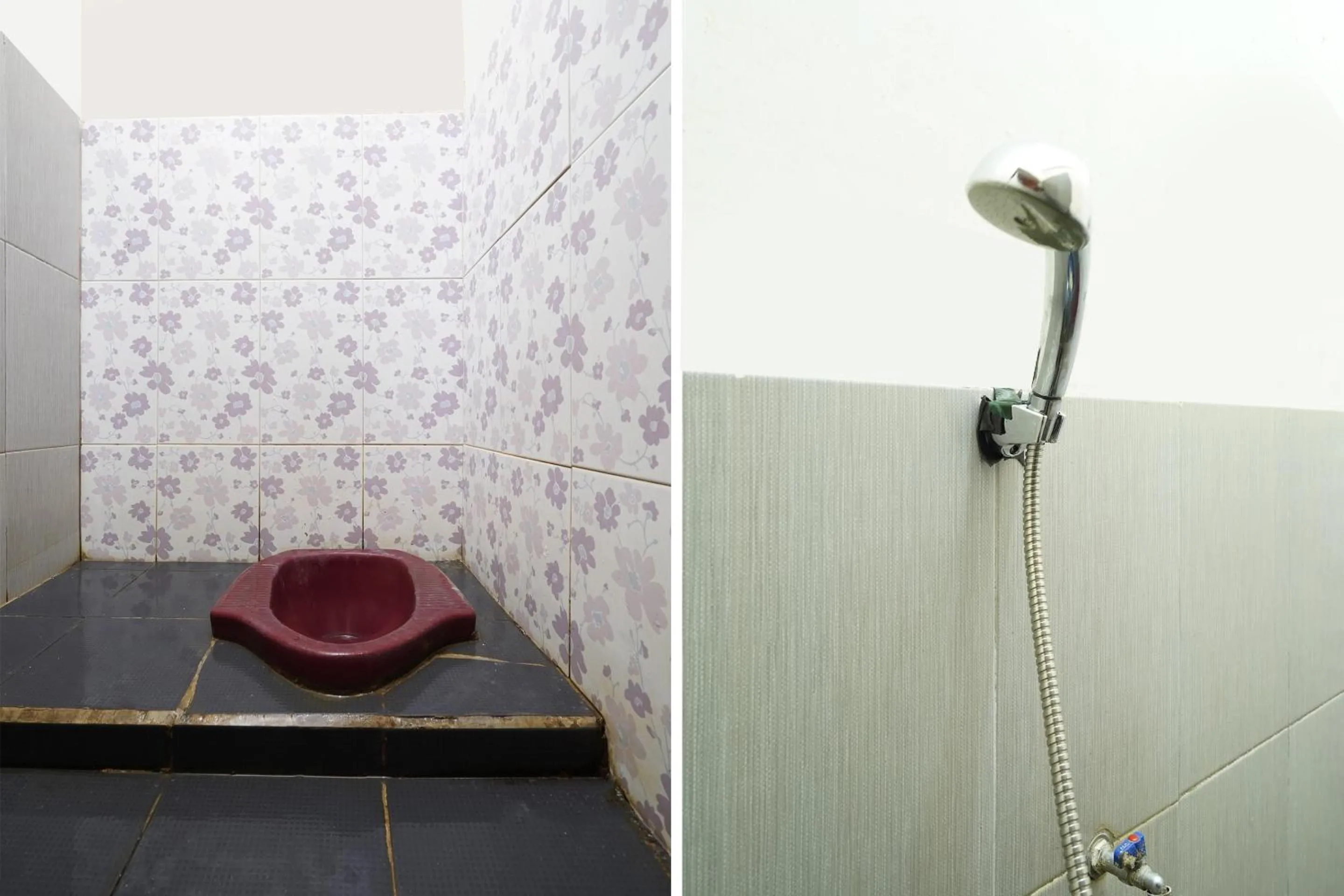 Bathroom in SPOT ON 91609 Pondok Mill's Syariah