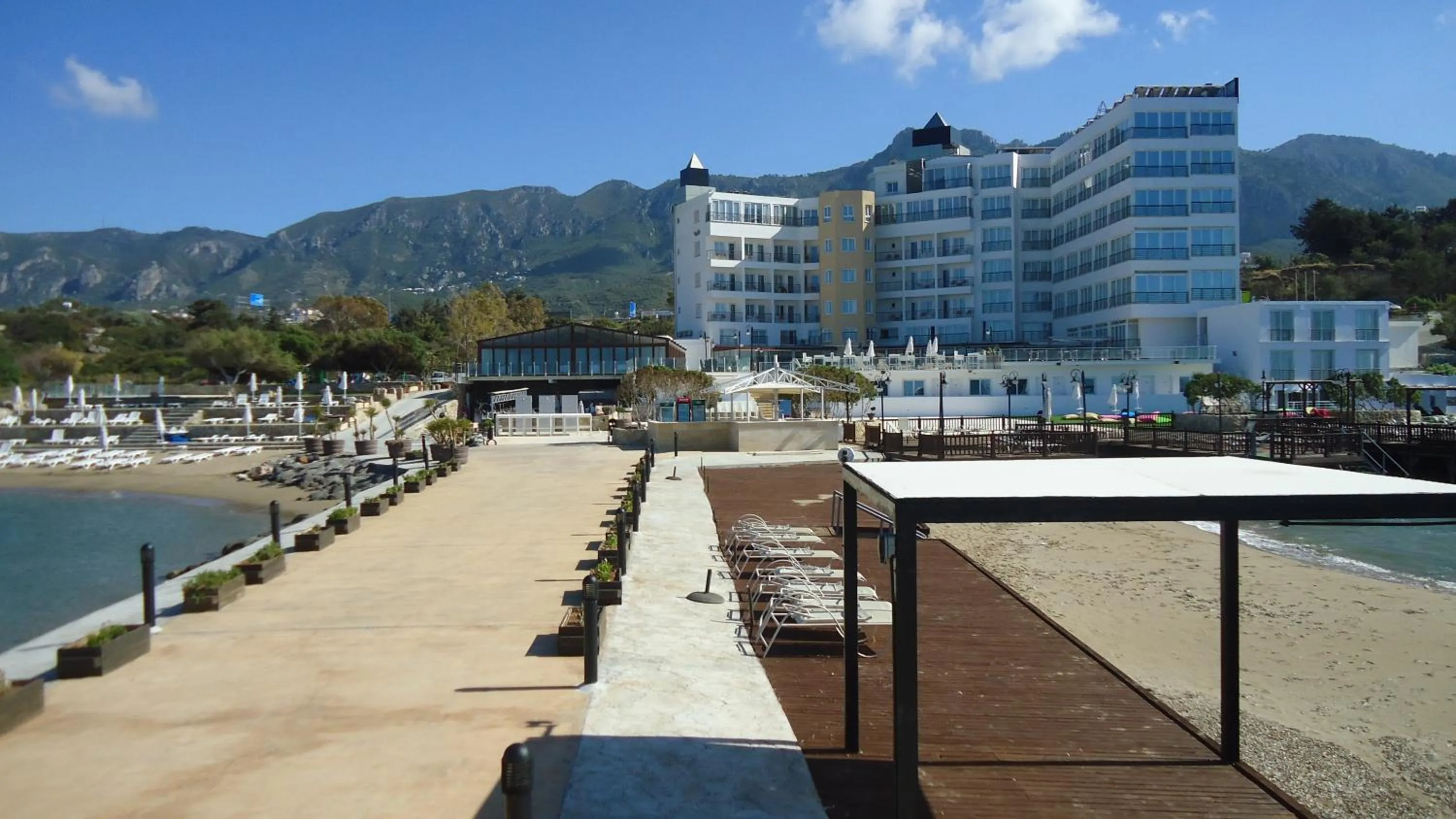 Property building in Ada Beach Hotel