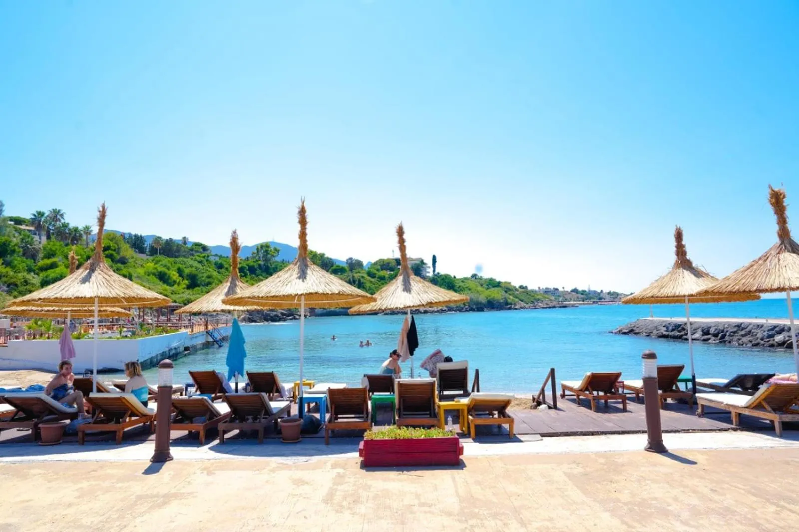 Beach in Ada Beach Hotel