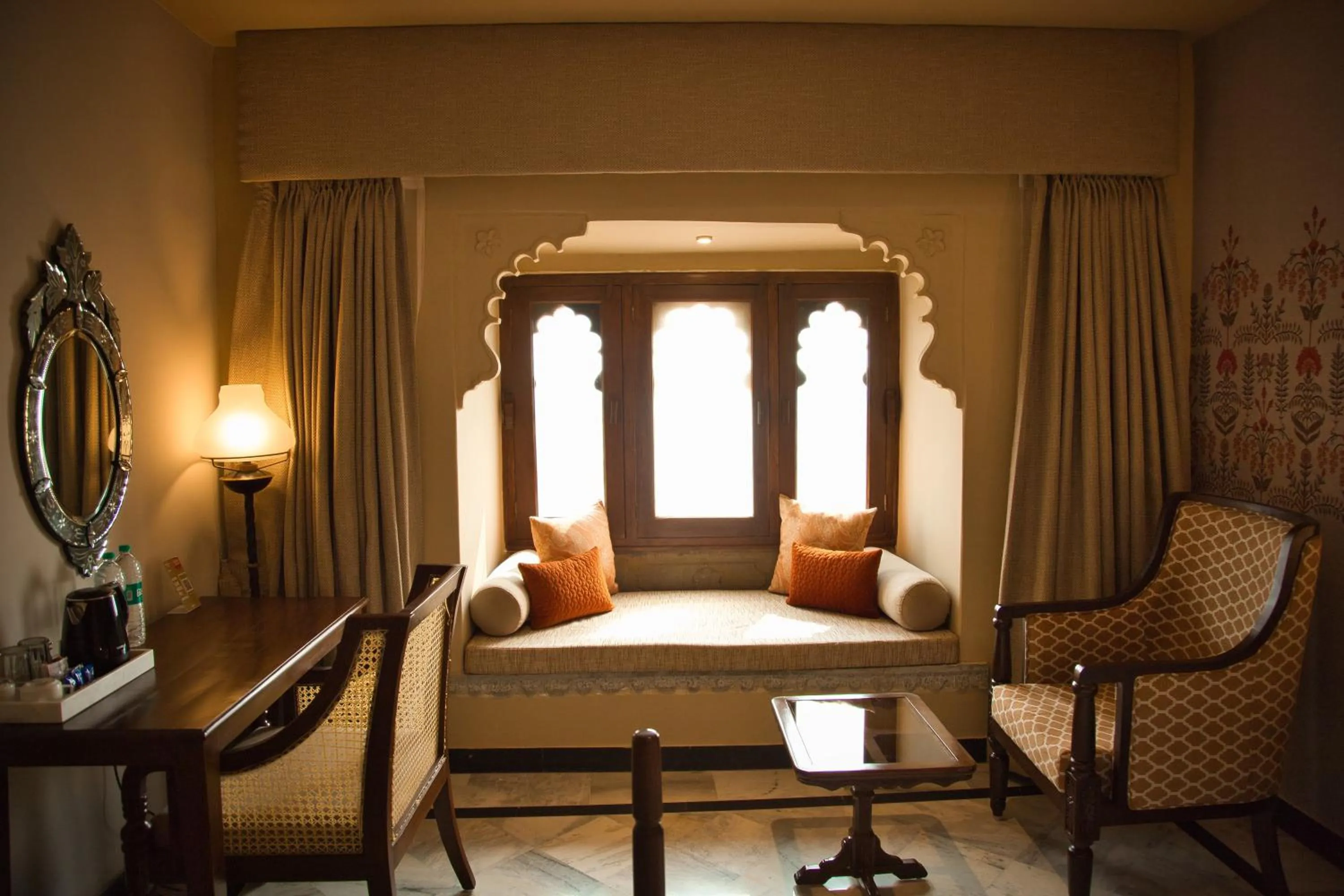 Seating area in The Fern Bambora Fort, Bambora, Udaipur
