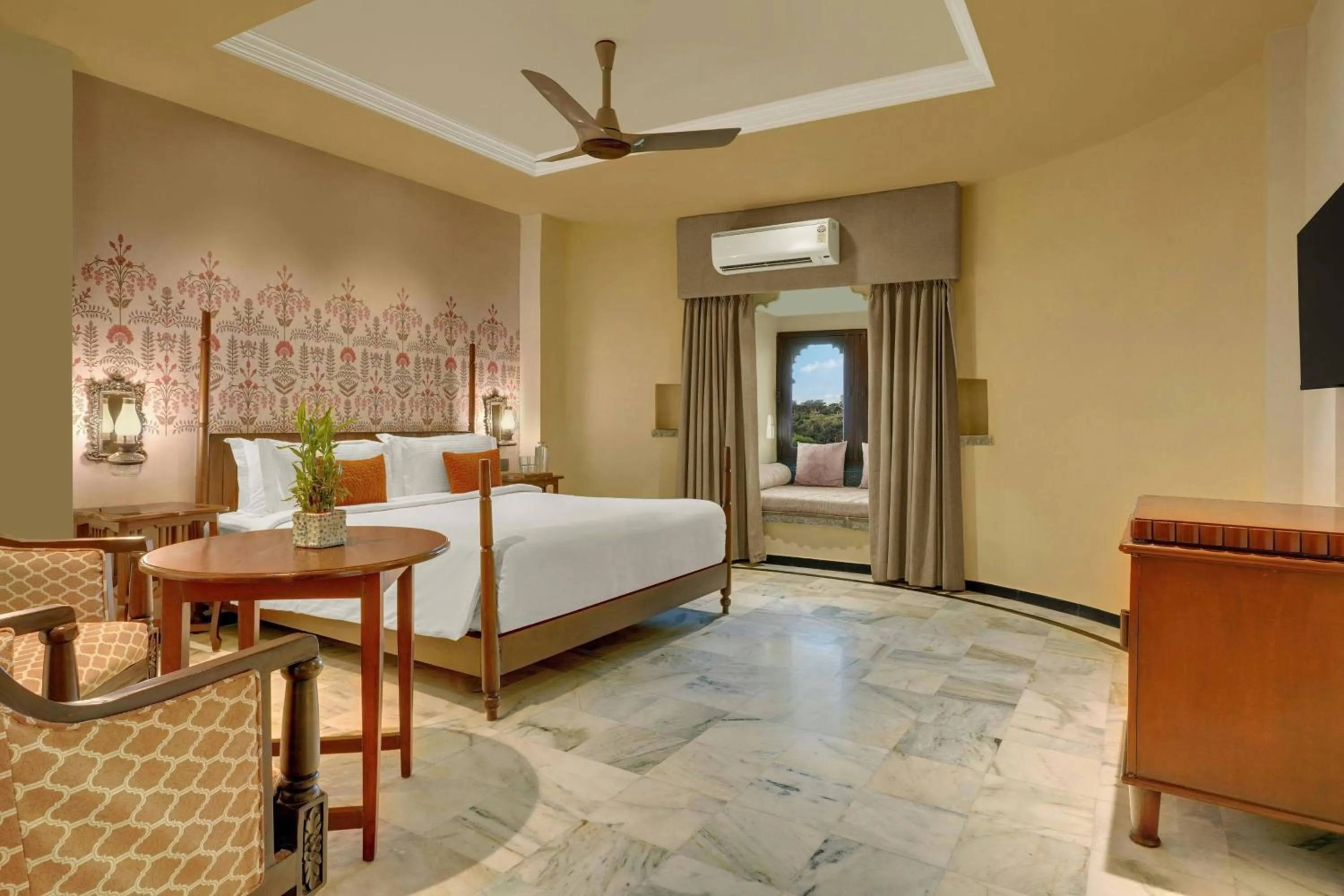 Bedroom, Bed in The Fern Bambora Fort Udaipur, Bambora, Series by Marriott
