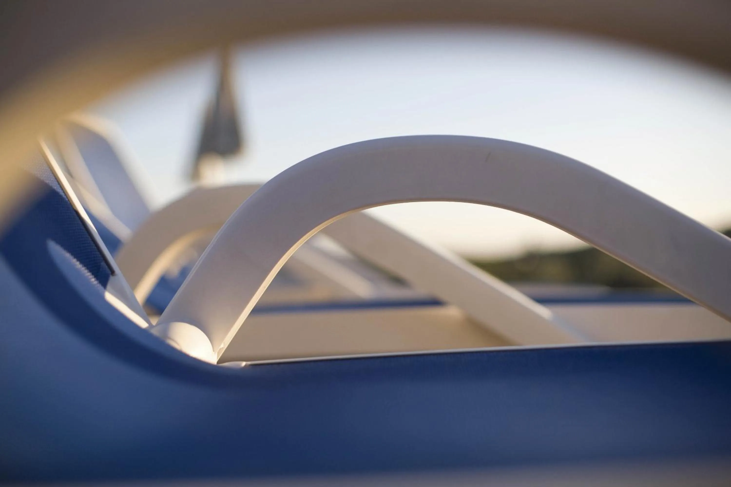 Decorative detail in Tenuta La Lupa