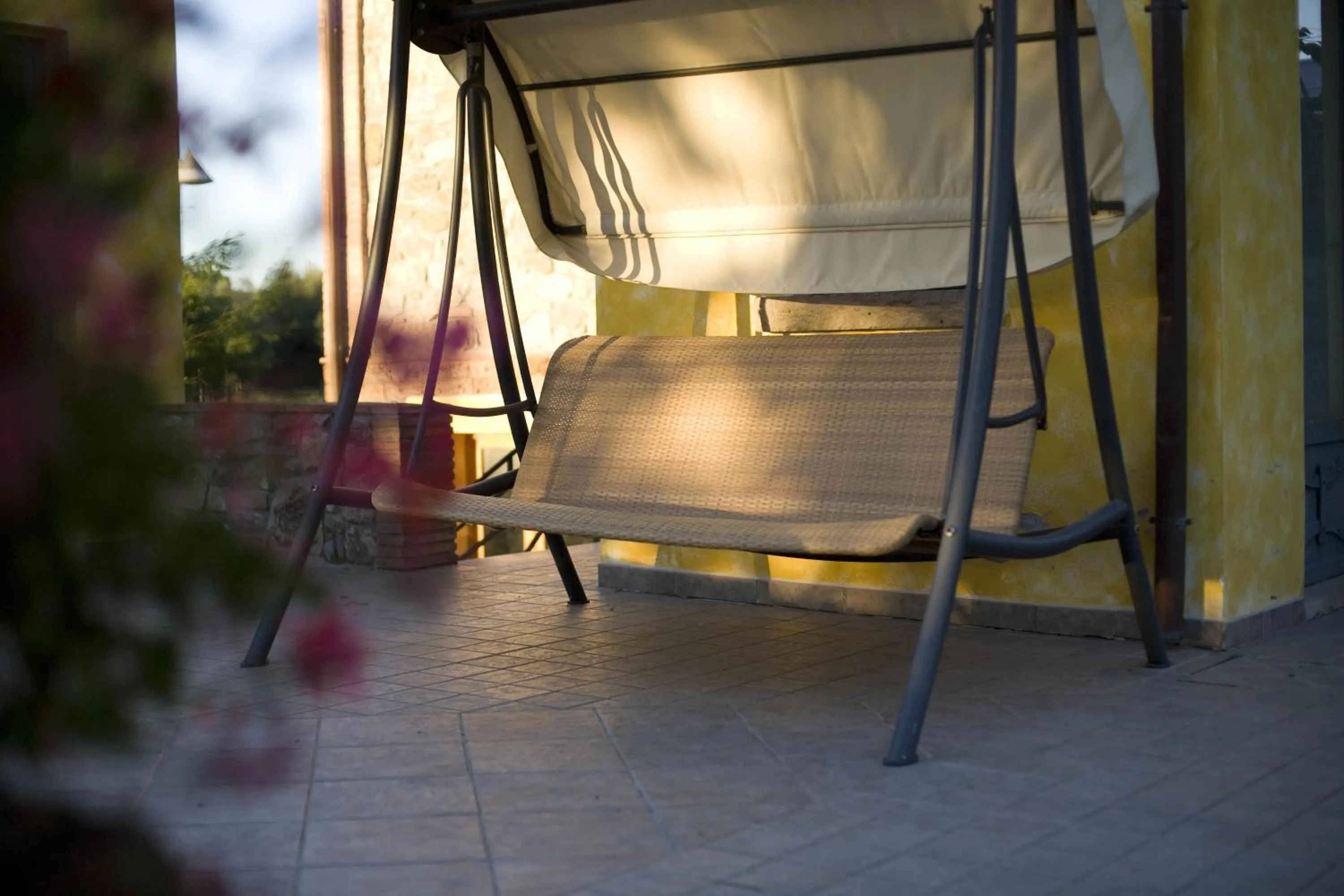 Decorative detail in Tenuta La Lupa