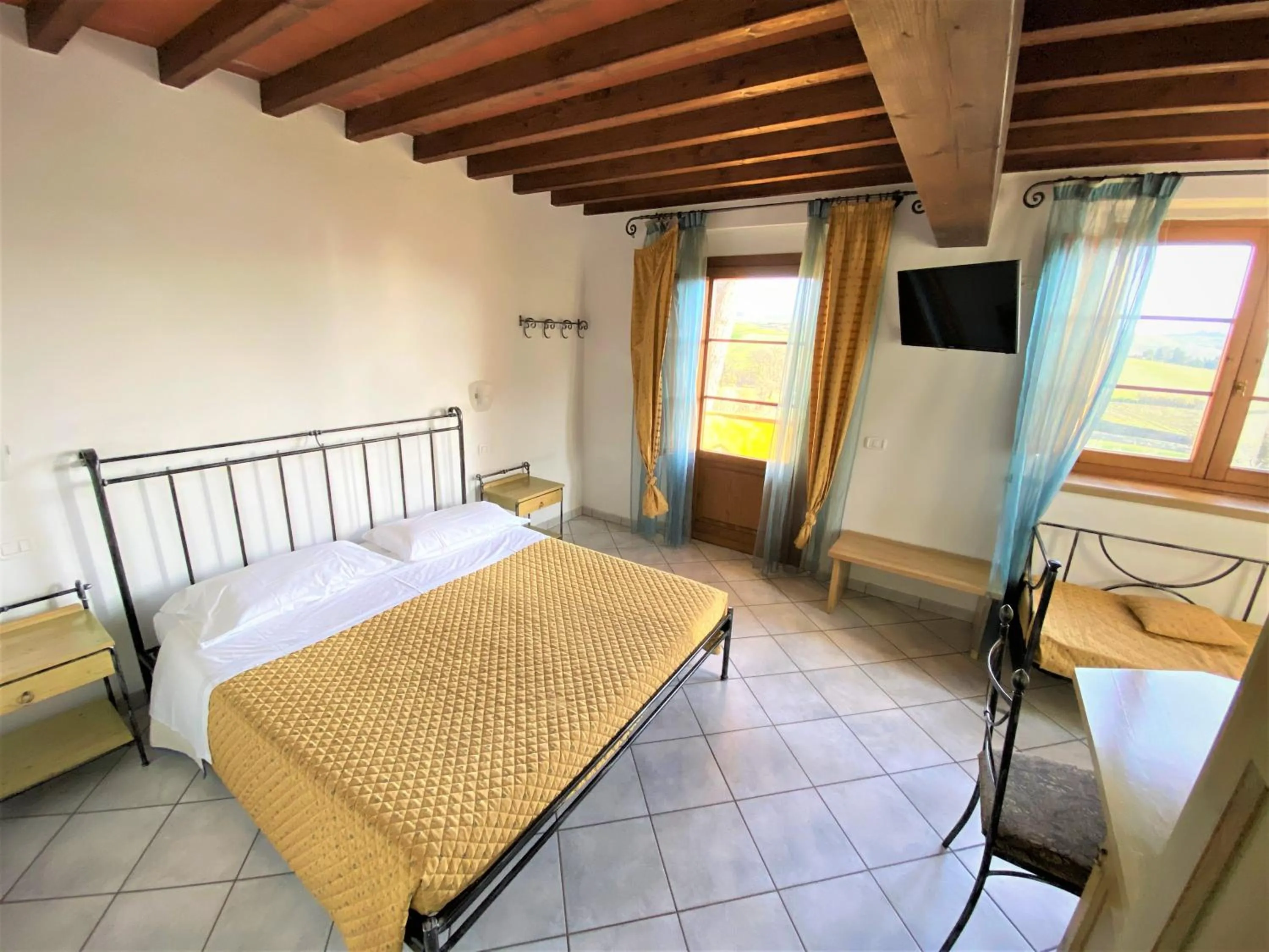 Bed in Tenuta La Lupa