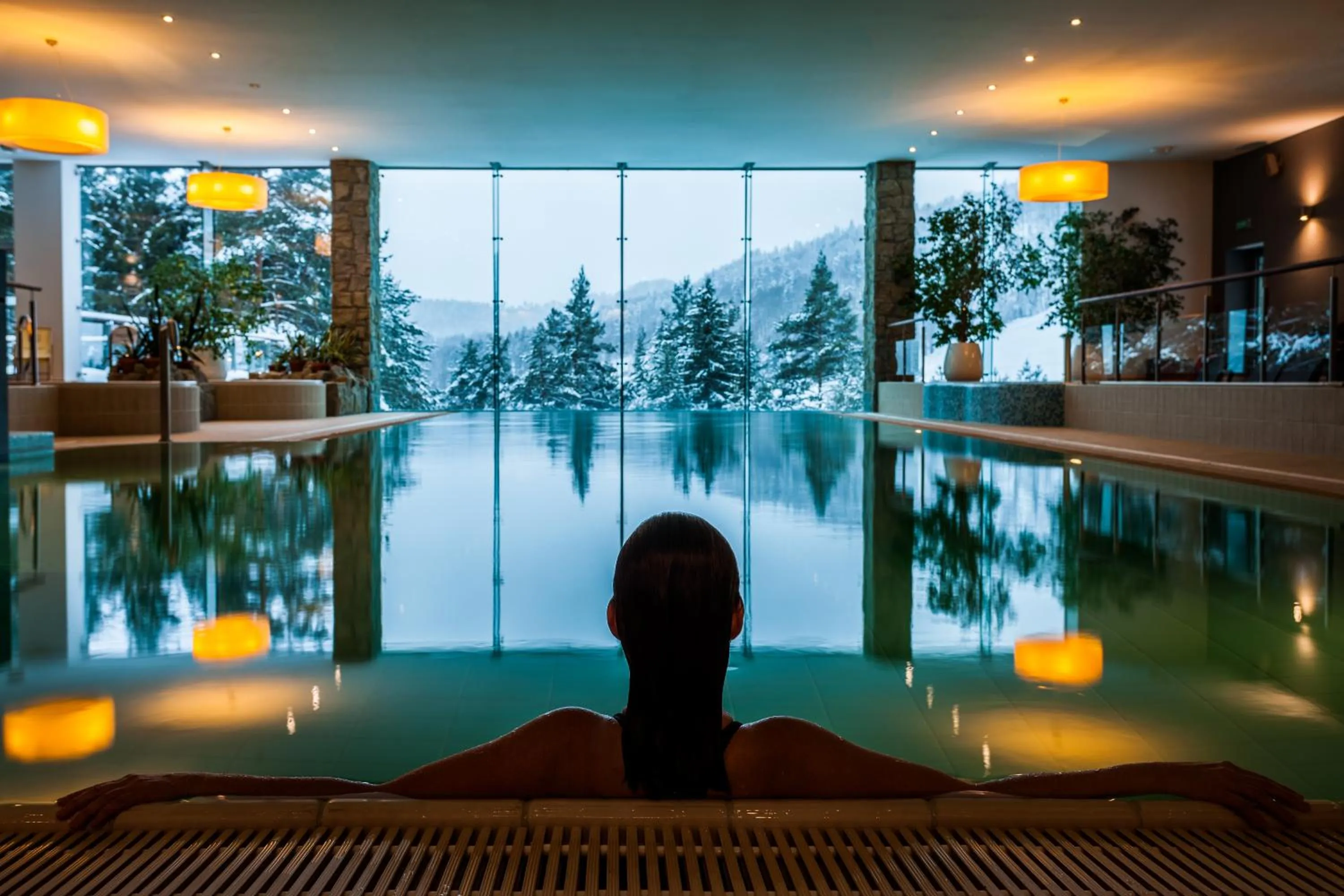 Swimming pool in Hotel SPA Dr Irena Eris Krynica Zdrój