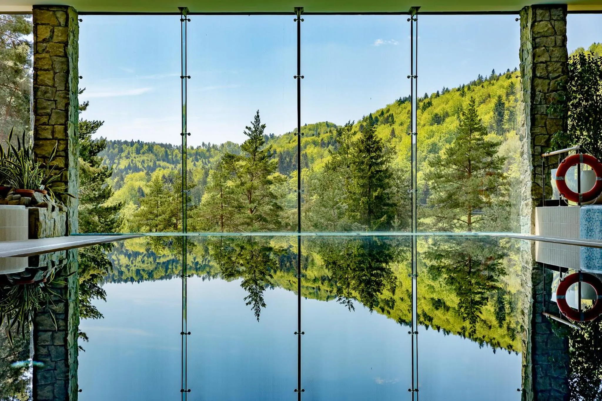 View (from property/room) in Hotel SPA Dr Irena Eris Krynica Zdrój