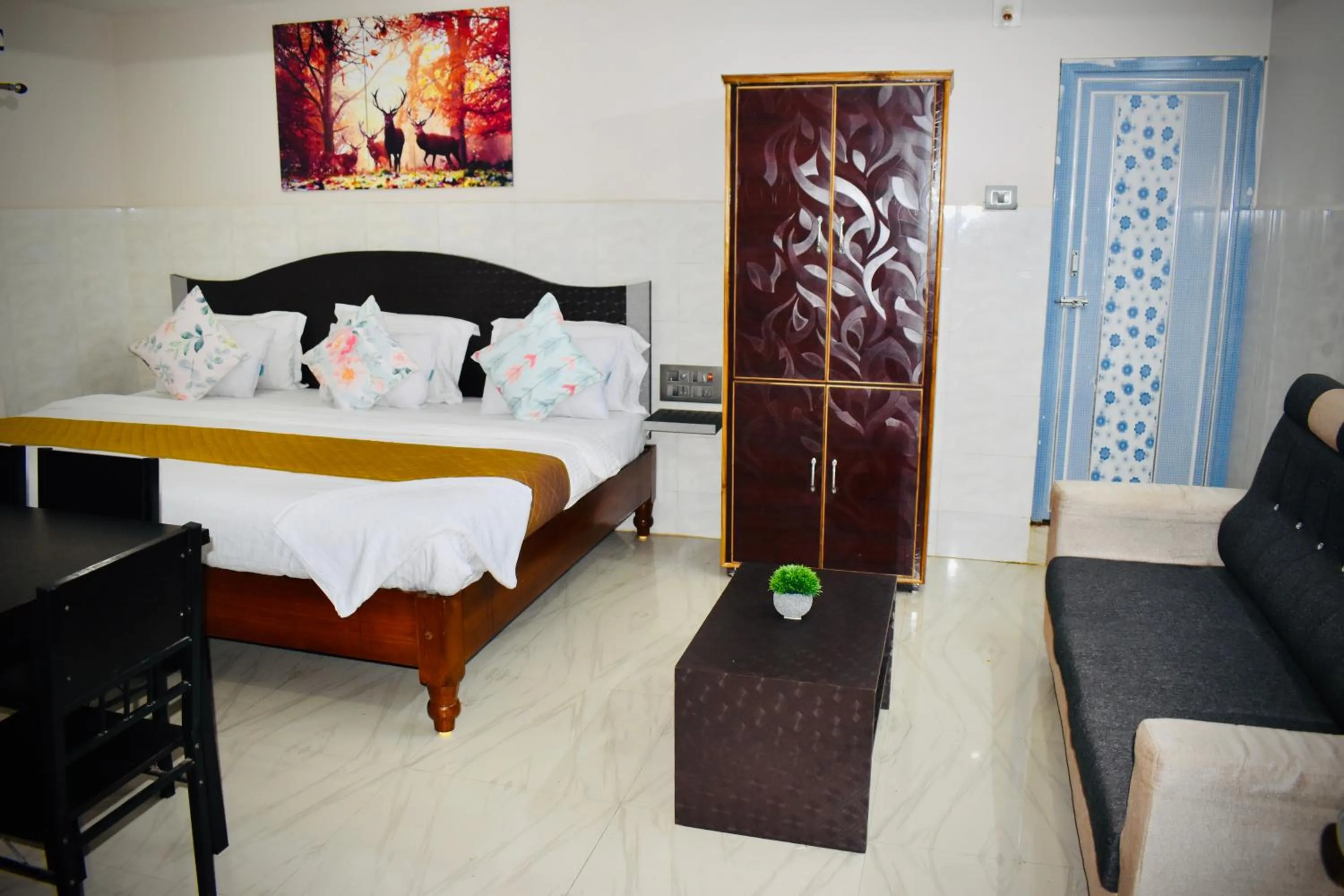 Bed in Hotel Unique Stays