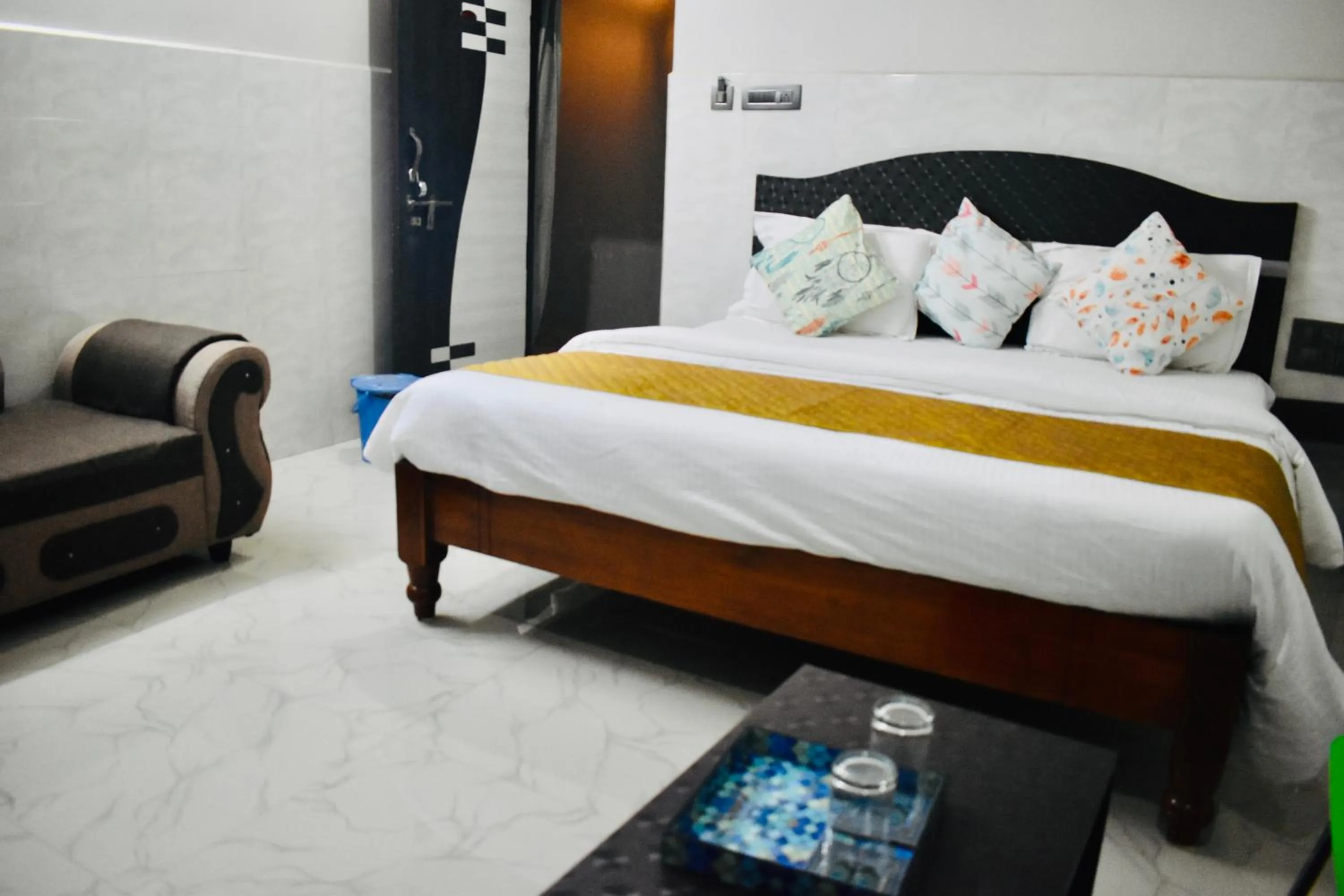 Bed in Hotel Unique Stays