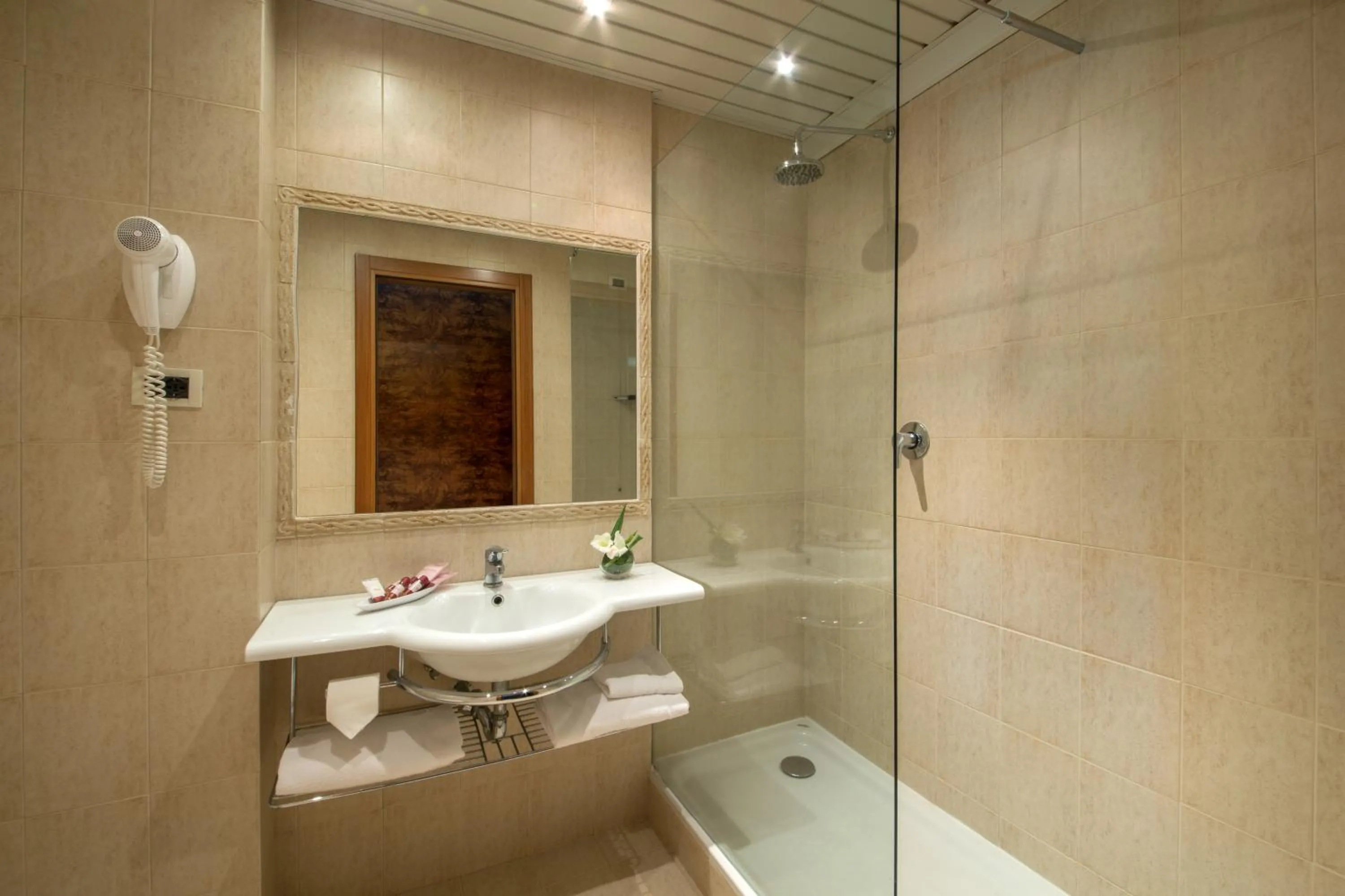 Bathroom in Best Western Park Hotel Roma Nord