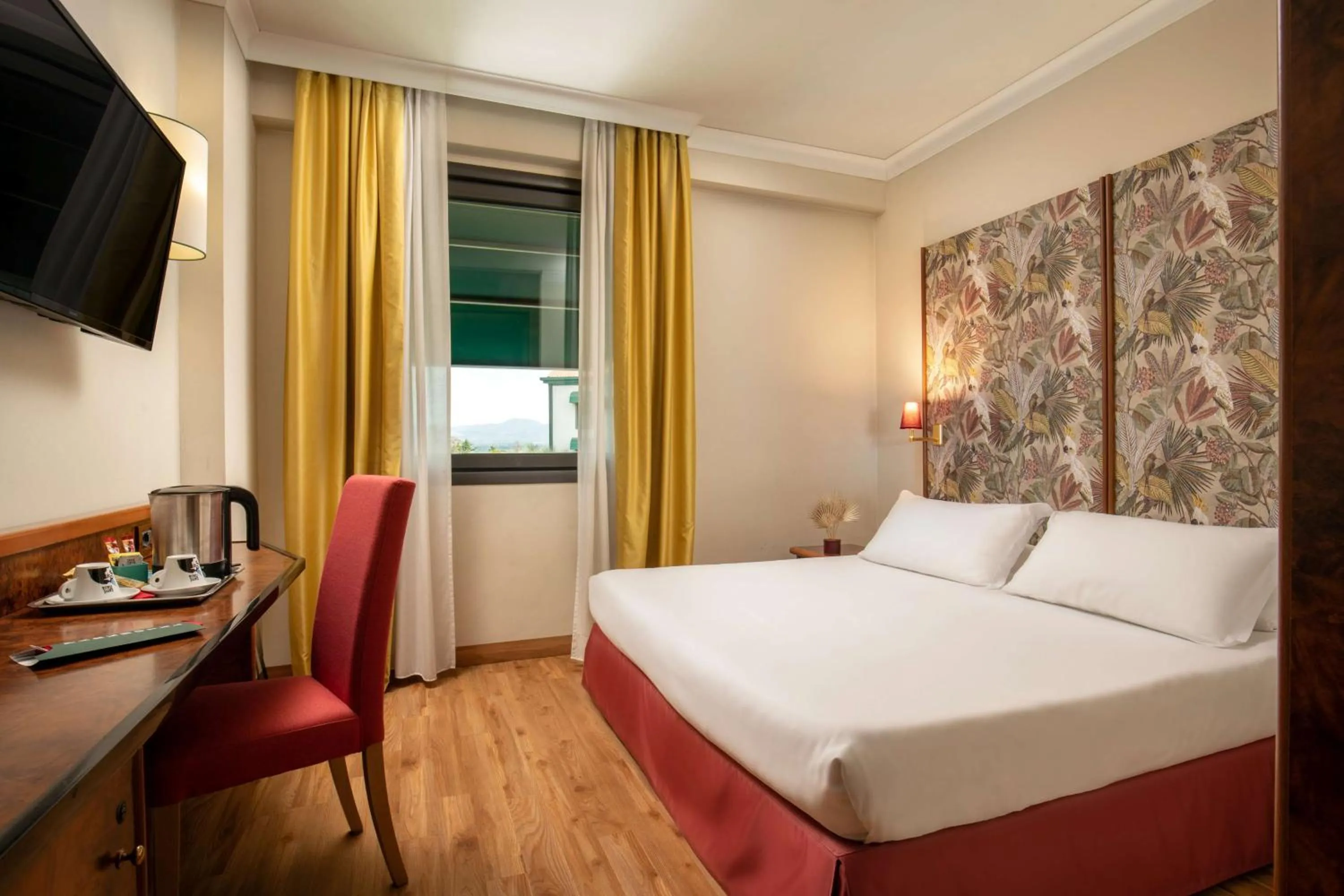 Bedroom, Bed in Best Western Park Hotel Roma Nord