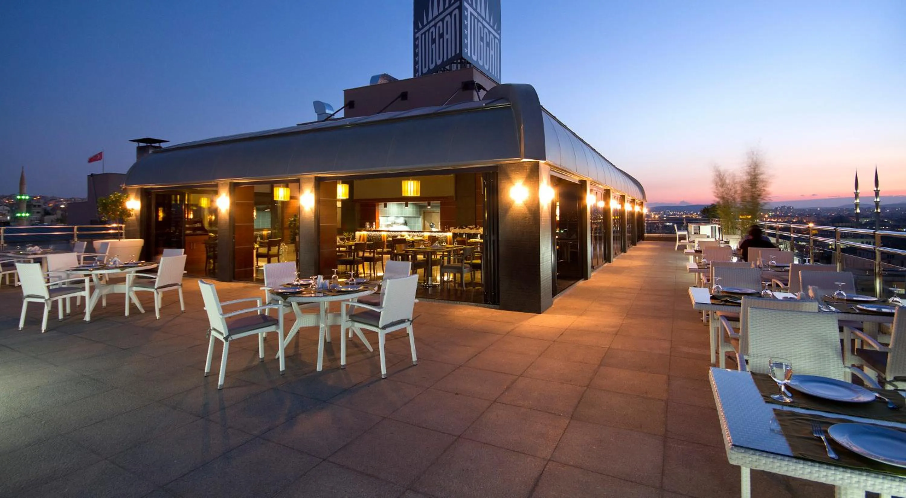 Balcony/Terrace in Tugcan Hotel