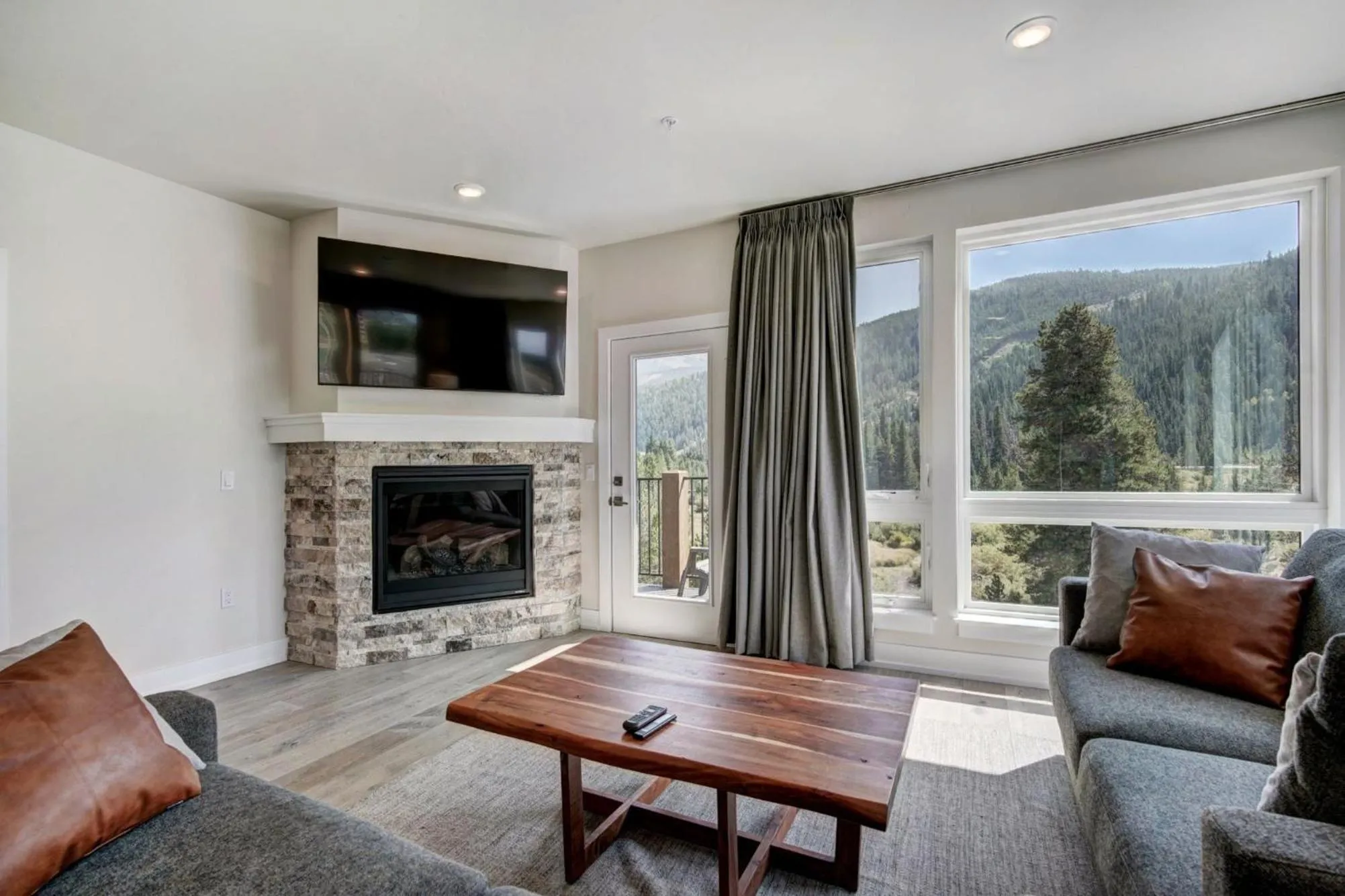 Living room in Clearwater Lofts by Vail Resorts