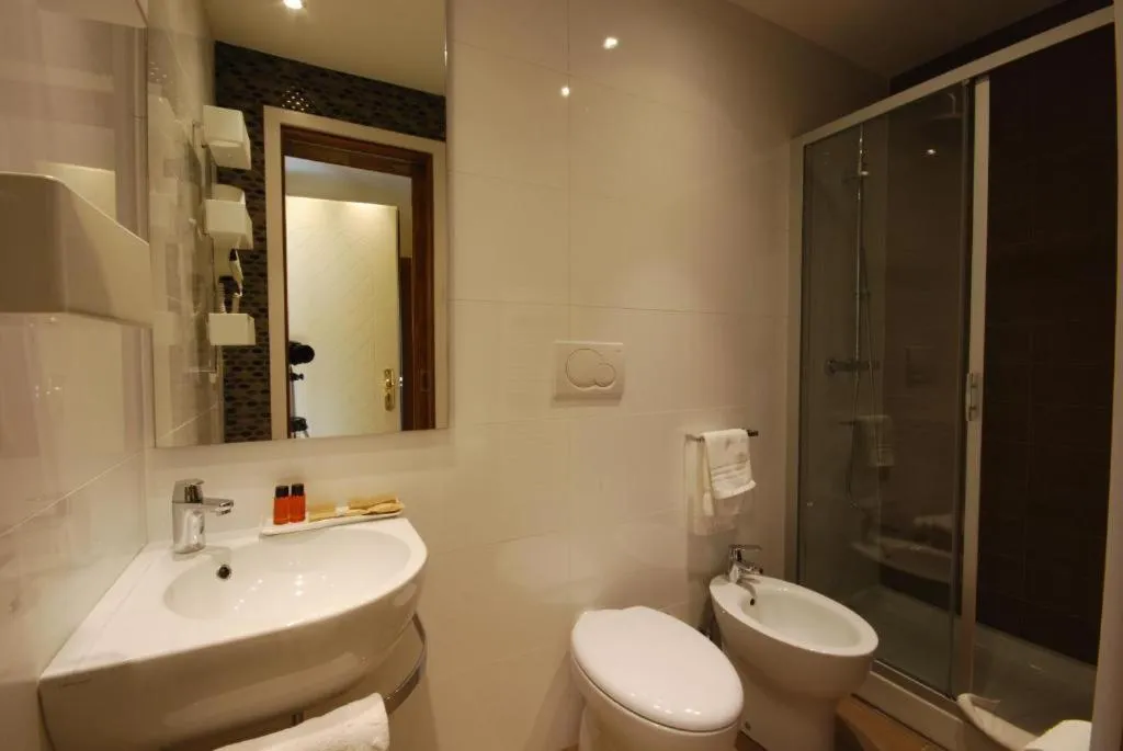 Shower in Hotel Bracciotti