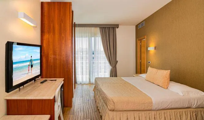 Bed in Hotel Bracciotti