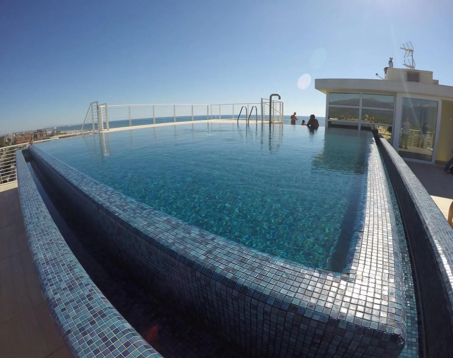Swimming pool in Hotel Bracciotti