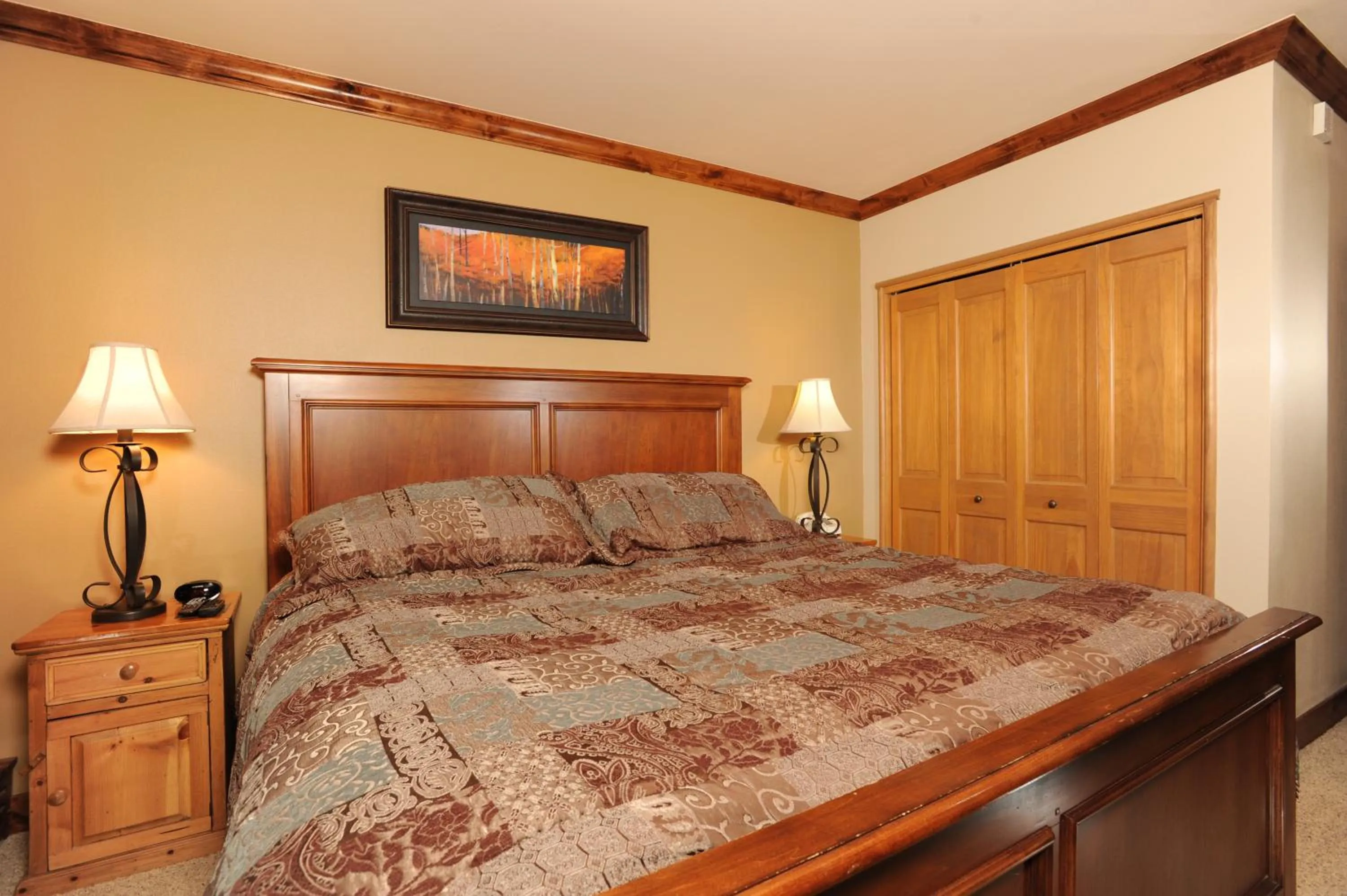 Bed in Jackpine & Black Bear Condos by Vail Resorts