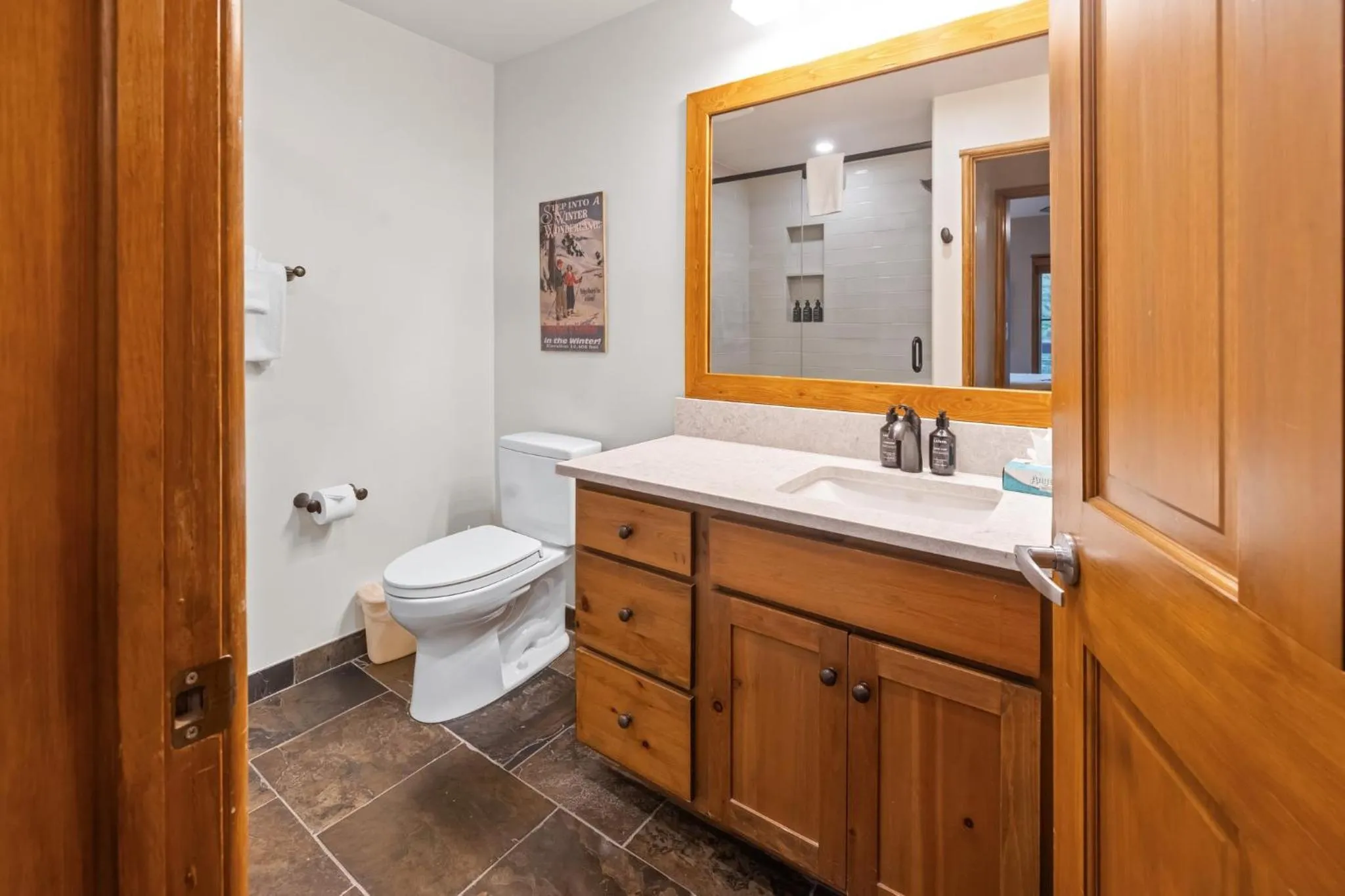 Bathroom in Jackpine & Black Bear Condos by Vail Resorts