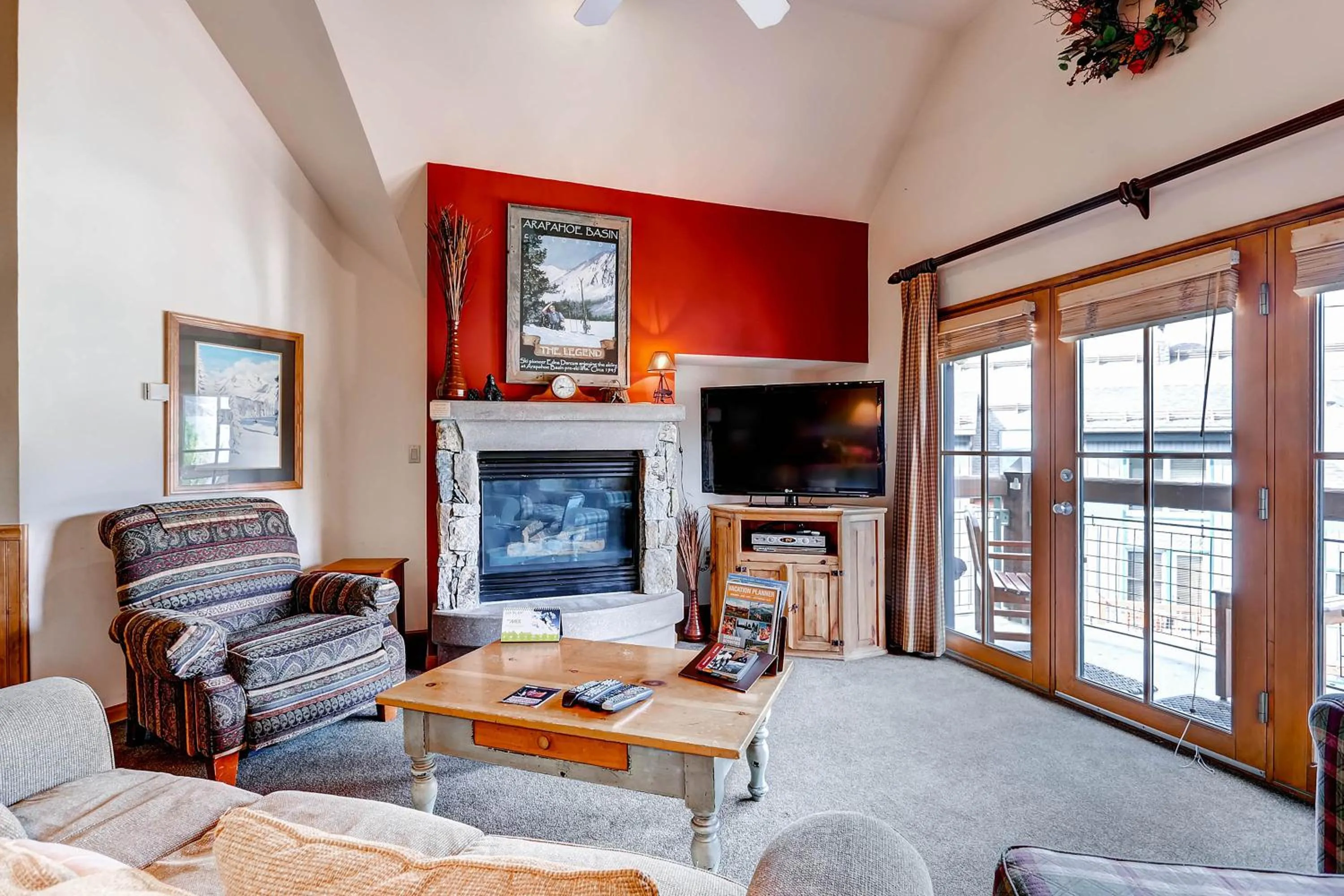 Living room in Jackpine & Black Bear Condos by Vail Resorts