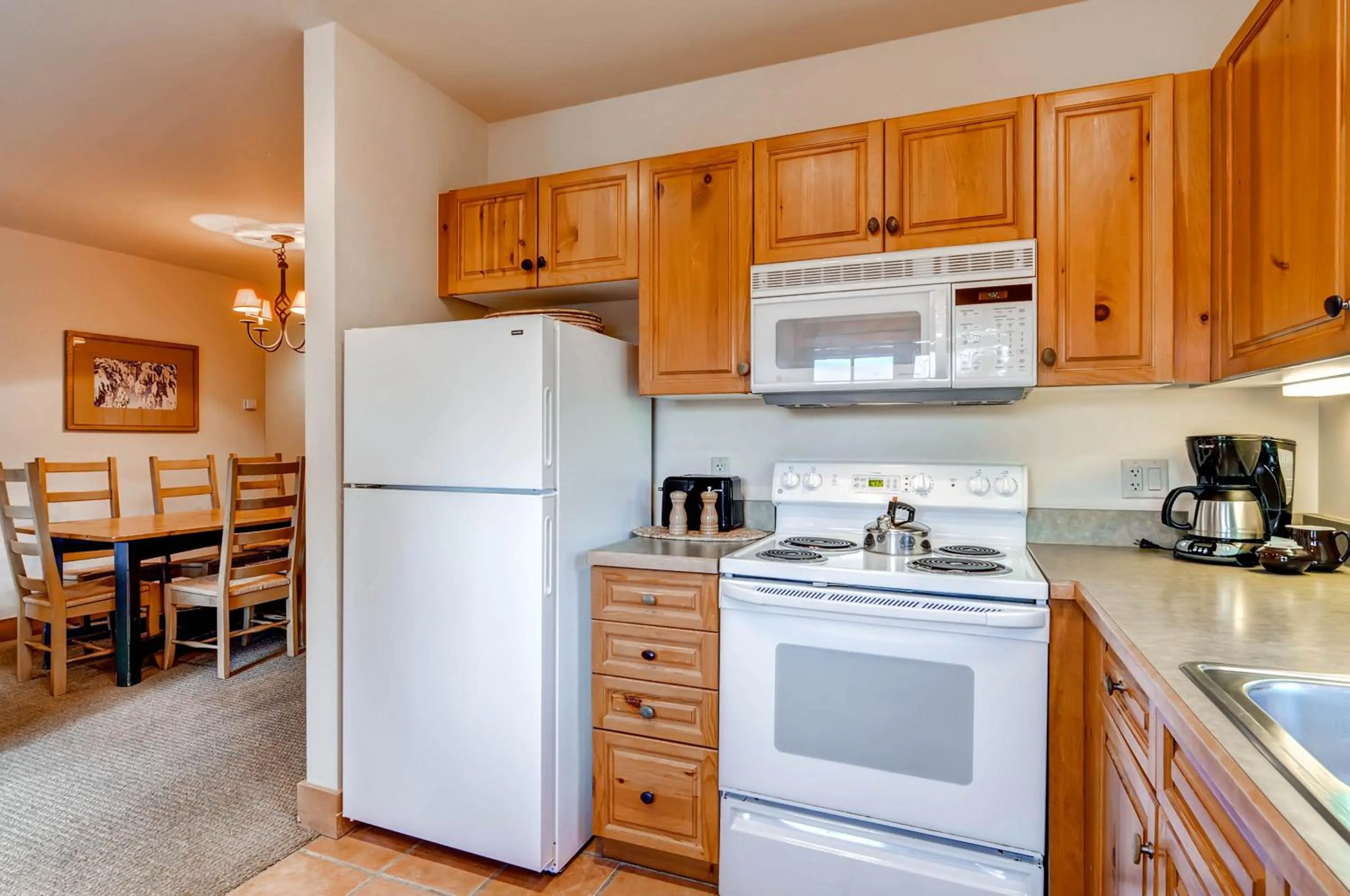 Kitchen or kitchenette in Expedition Station Condos by Vail Resorts
