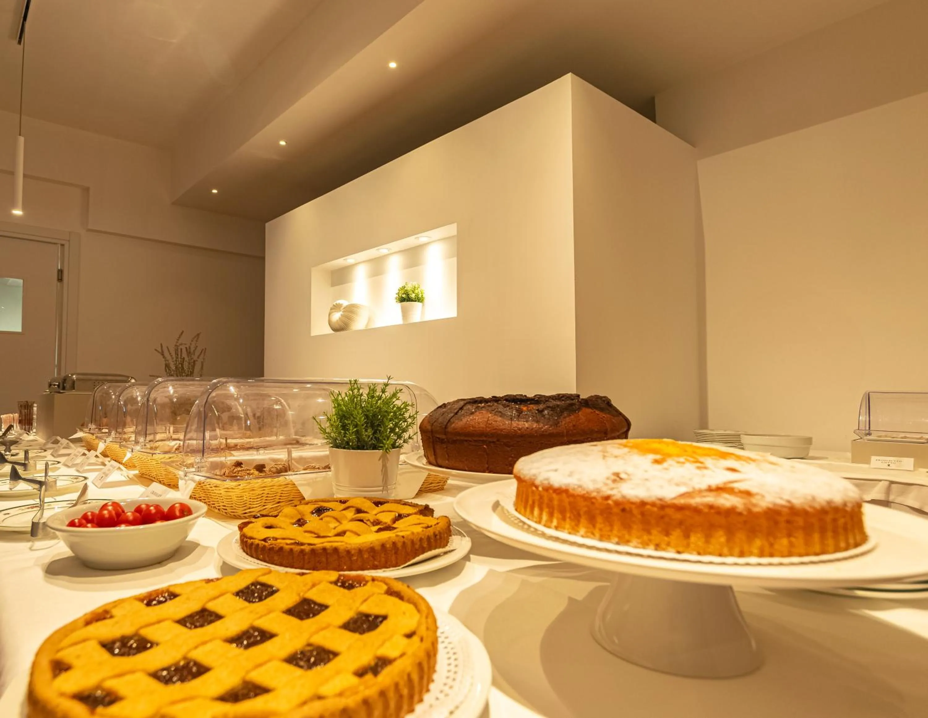 Buffet breakfast in Is Molas Resort