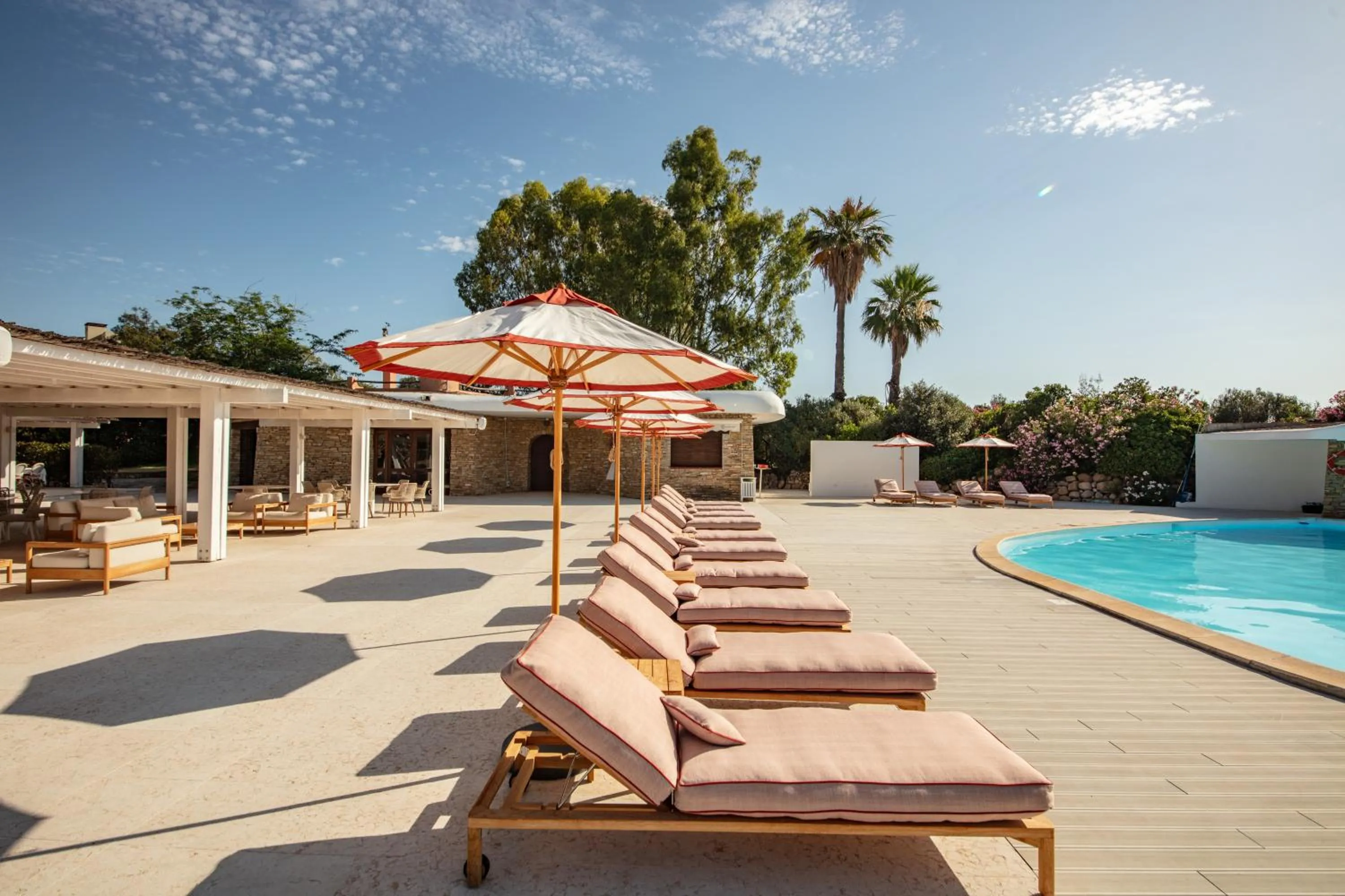 Swimming pool in Is Molas Resort