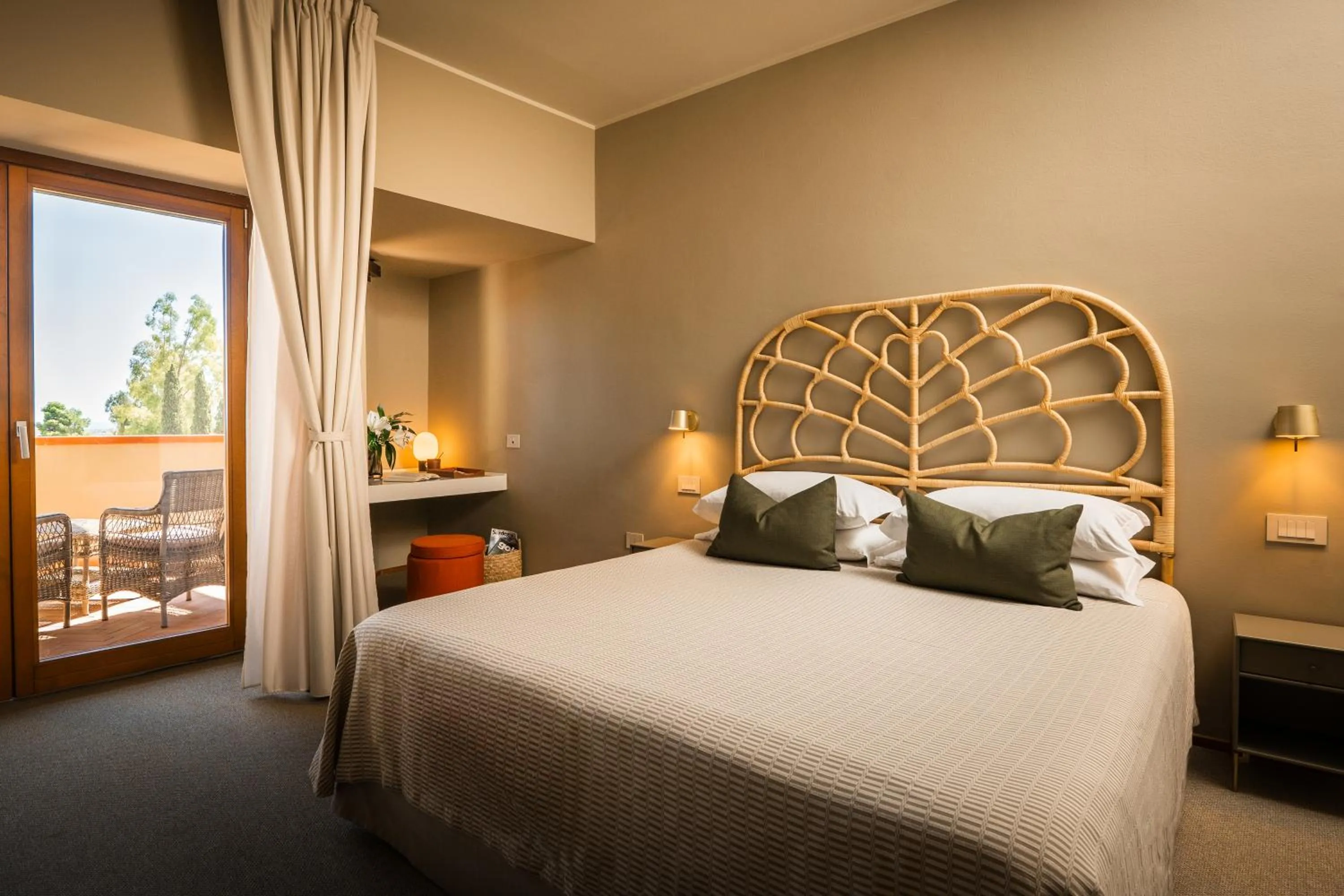 Bed in Is Molas Resort