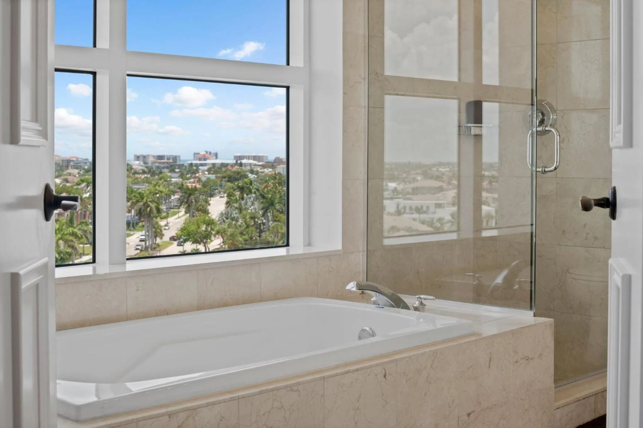 Bathroom in Marco Beach Ocean Suites