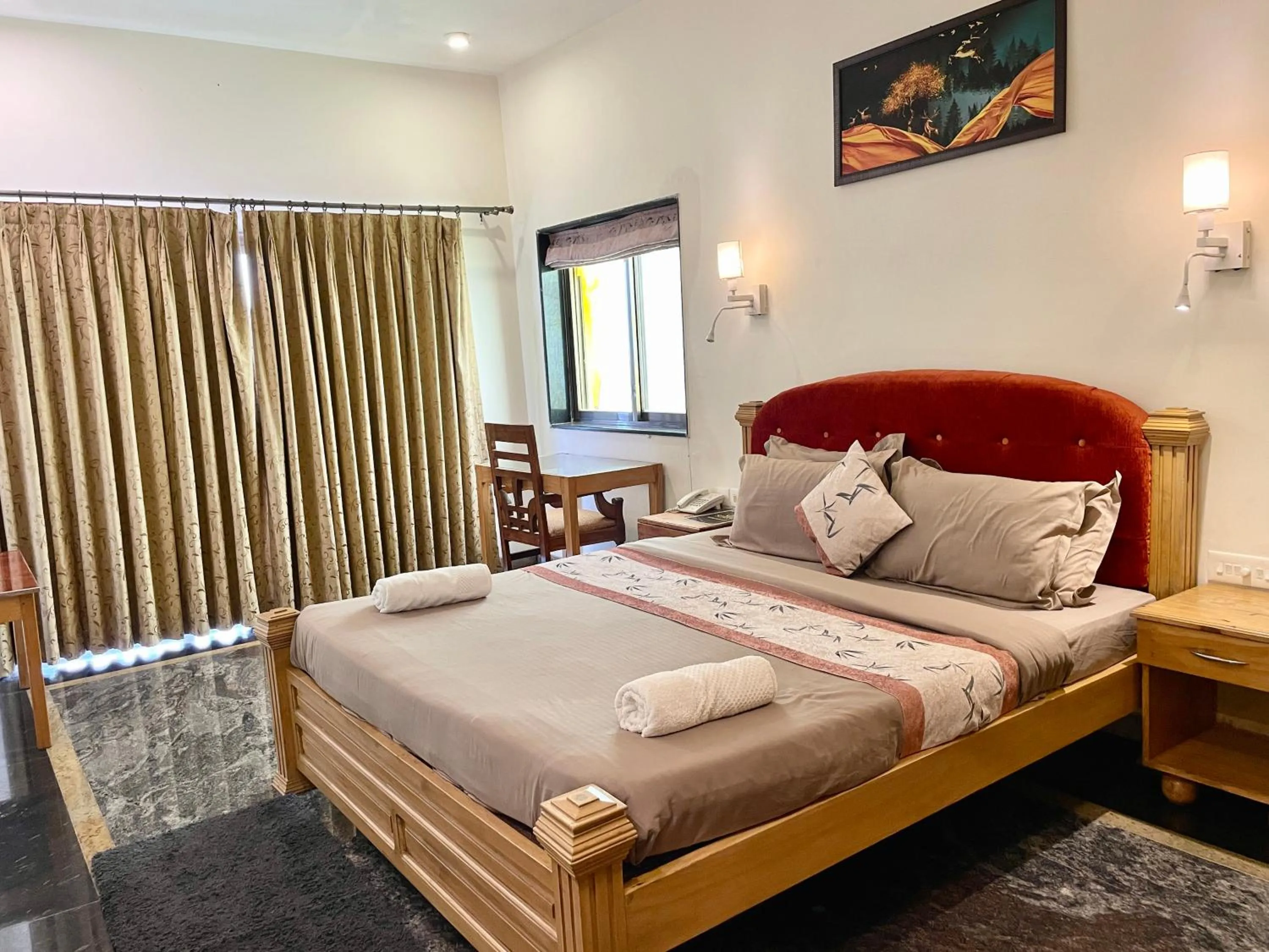 Bed in SPARV Aulakhs Resort