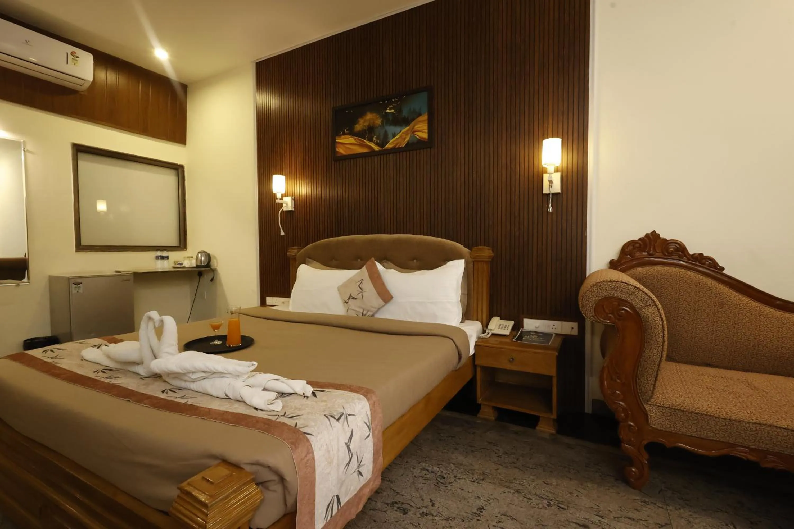 Bed in SPARV Aulakhs Resort