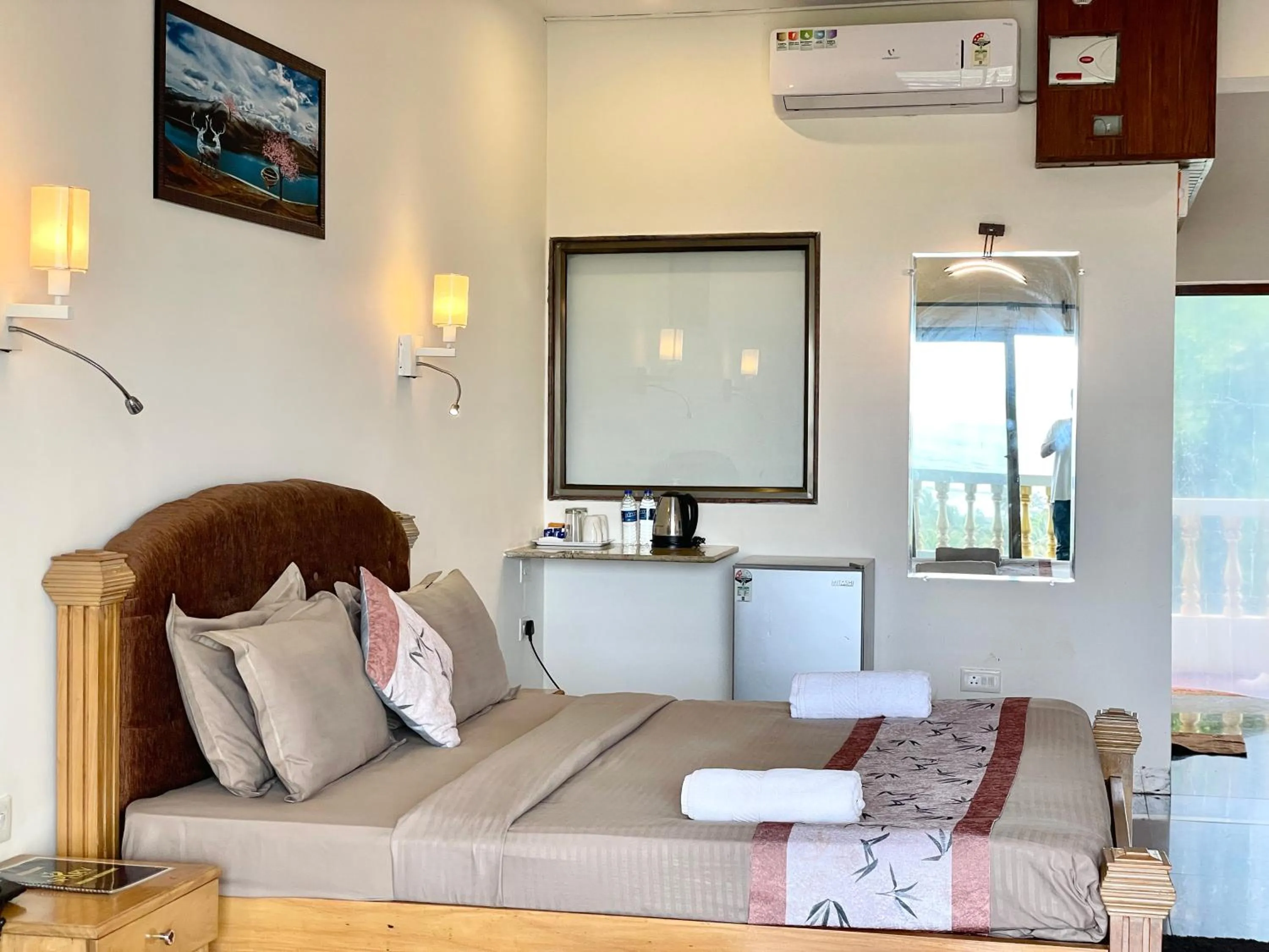 Bed in SPARV Aulakhs Resort