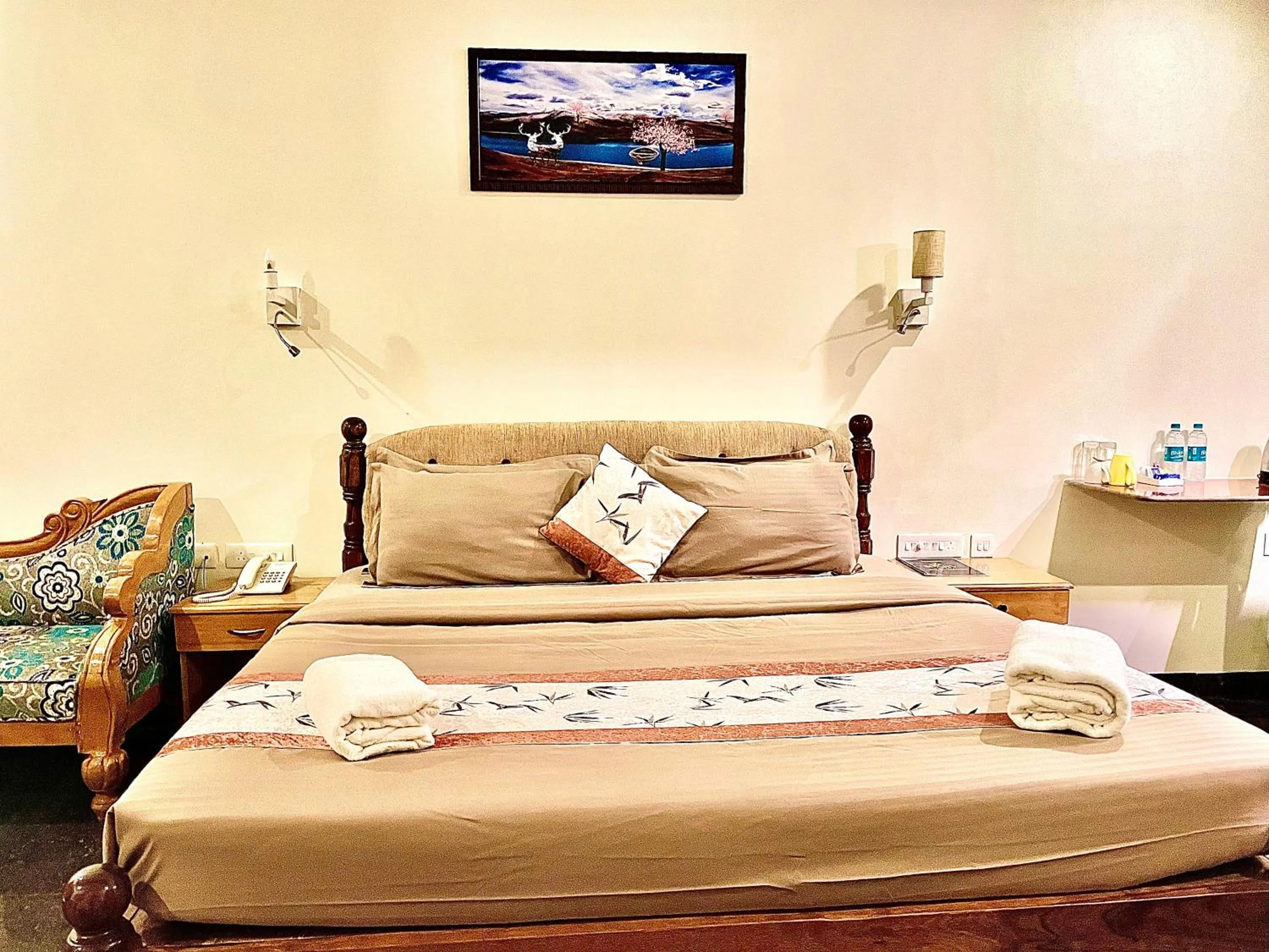 Bed in SPARV Aulakhs Resort