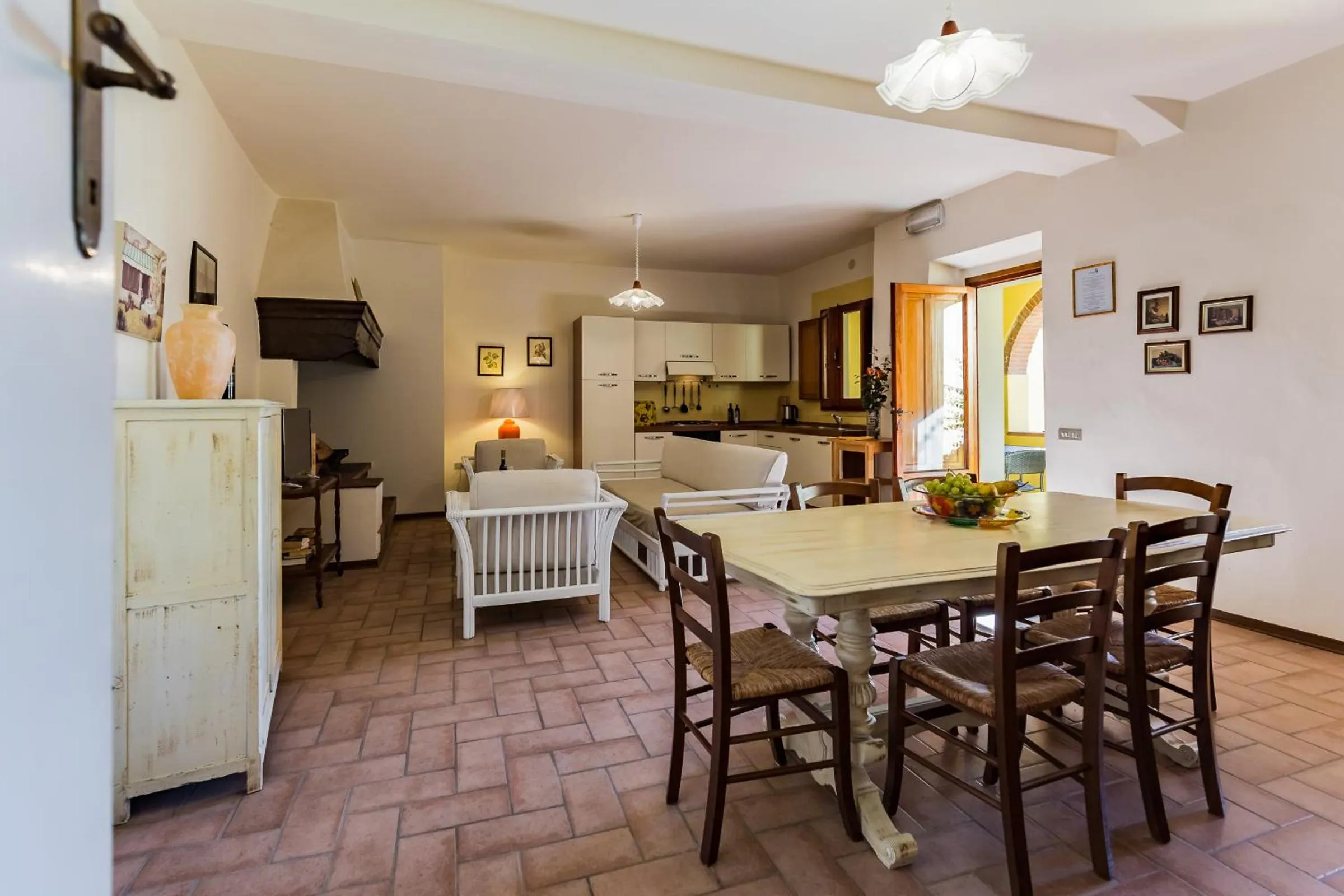 Kitchen or kitchenette in Le Fonti A San Giorgio
