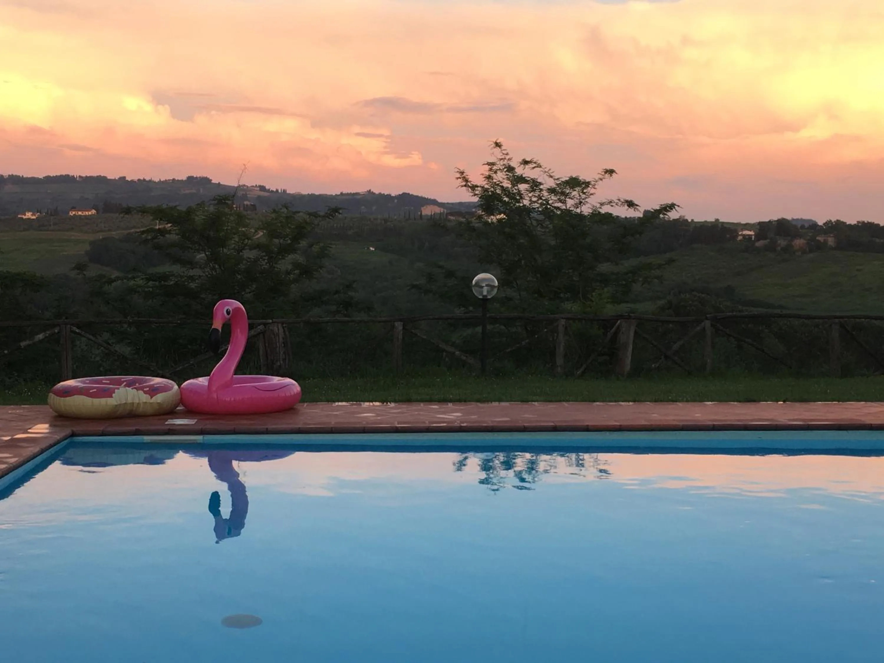 Pool view in Le Fonti A San Giorgio