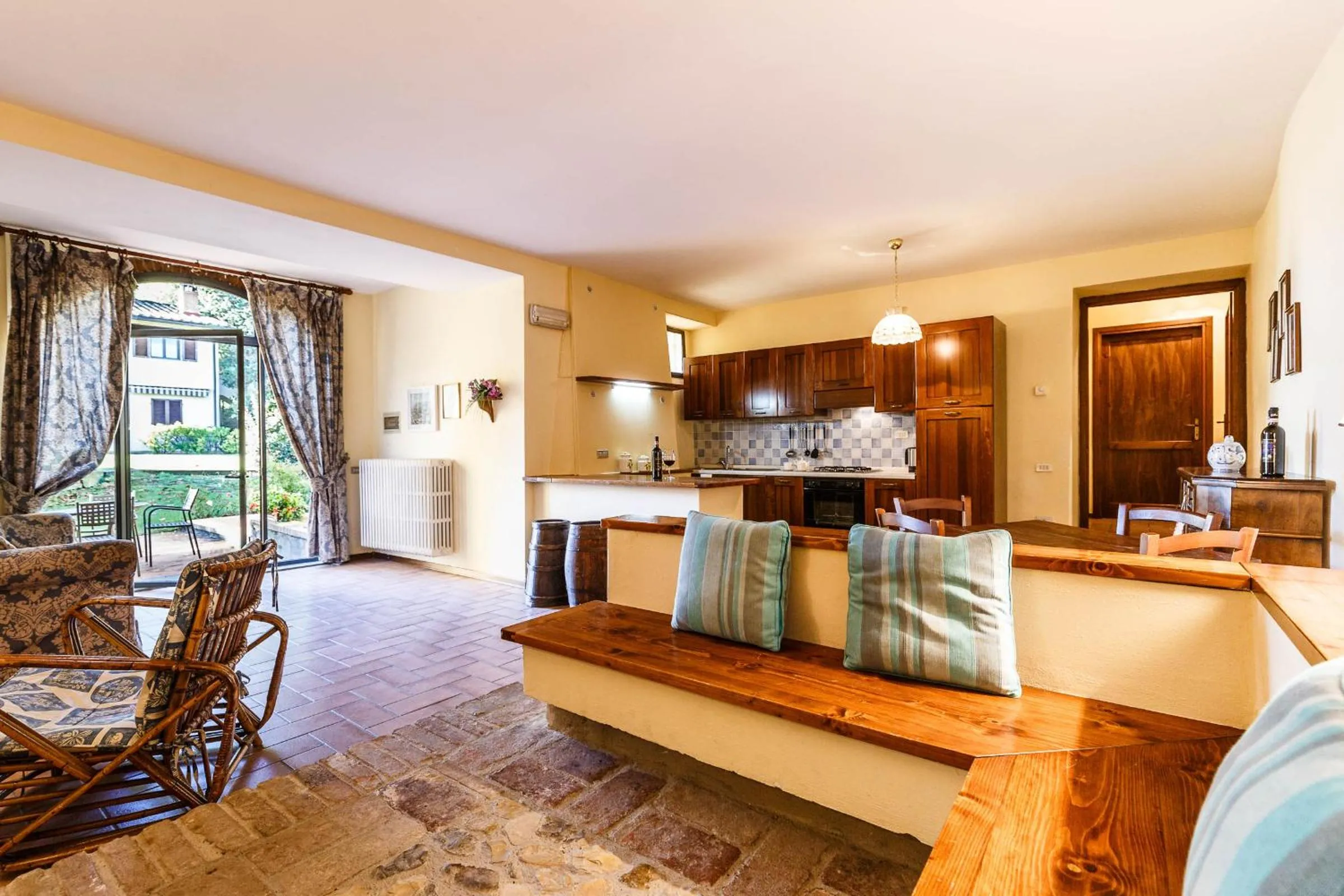 Kitchen or kitchenette in Le Fonti A San Giorgio