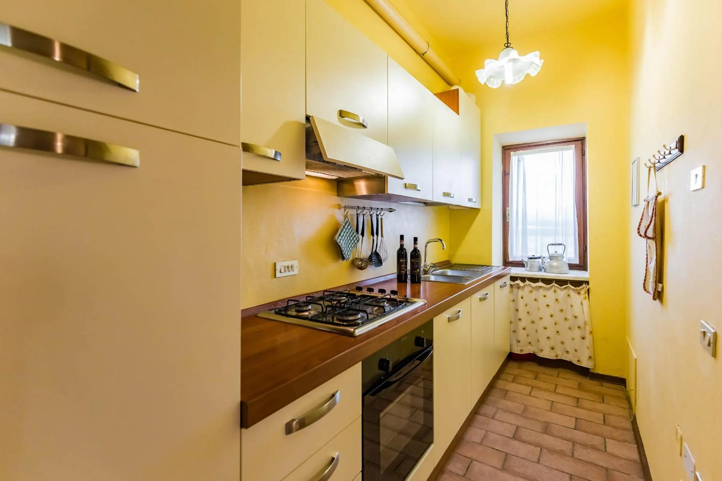 Kitchen or kitchenette in Le Fonti A San Giorgio