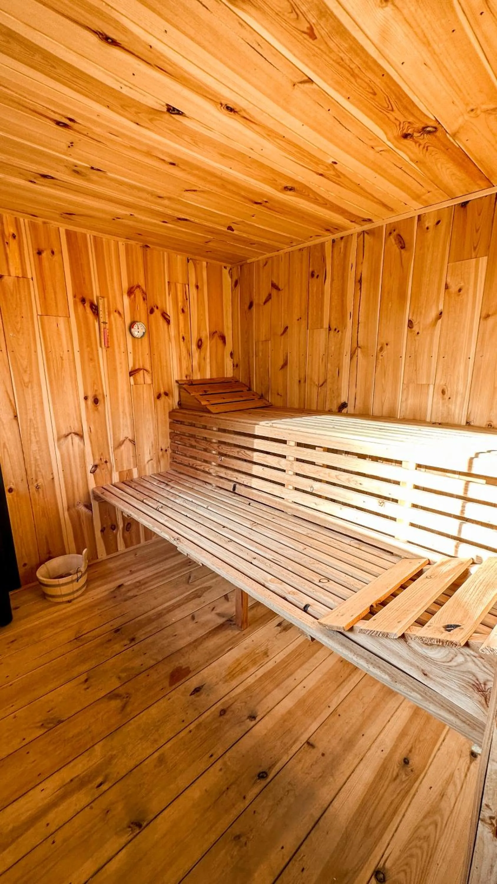 Sauna in Le Domaine de Bra