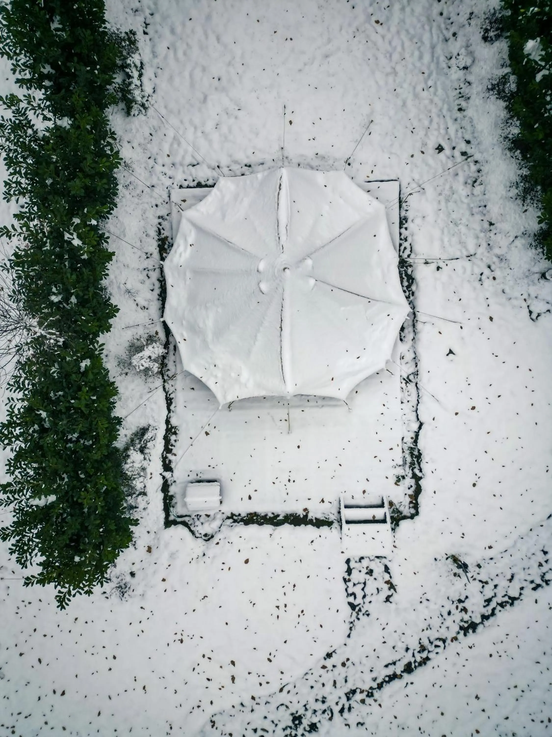 Bird's eye view in Le Domaine de Bra