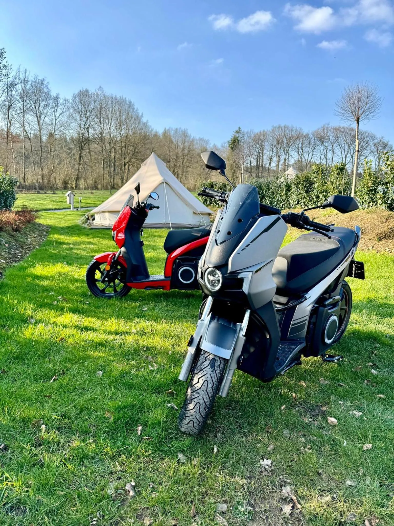 Spring in Le Domaine de Bra