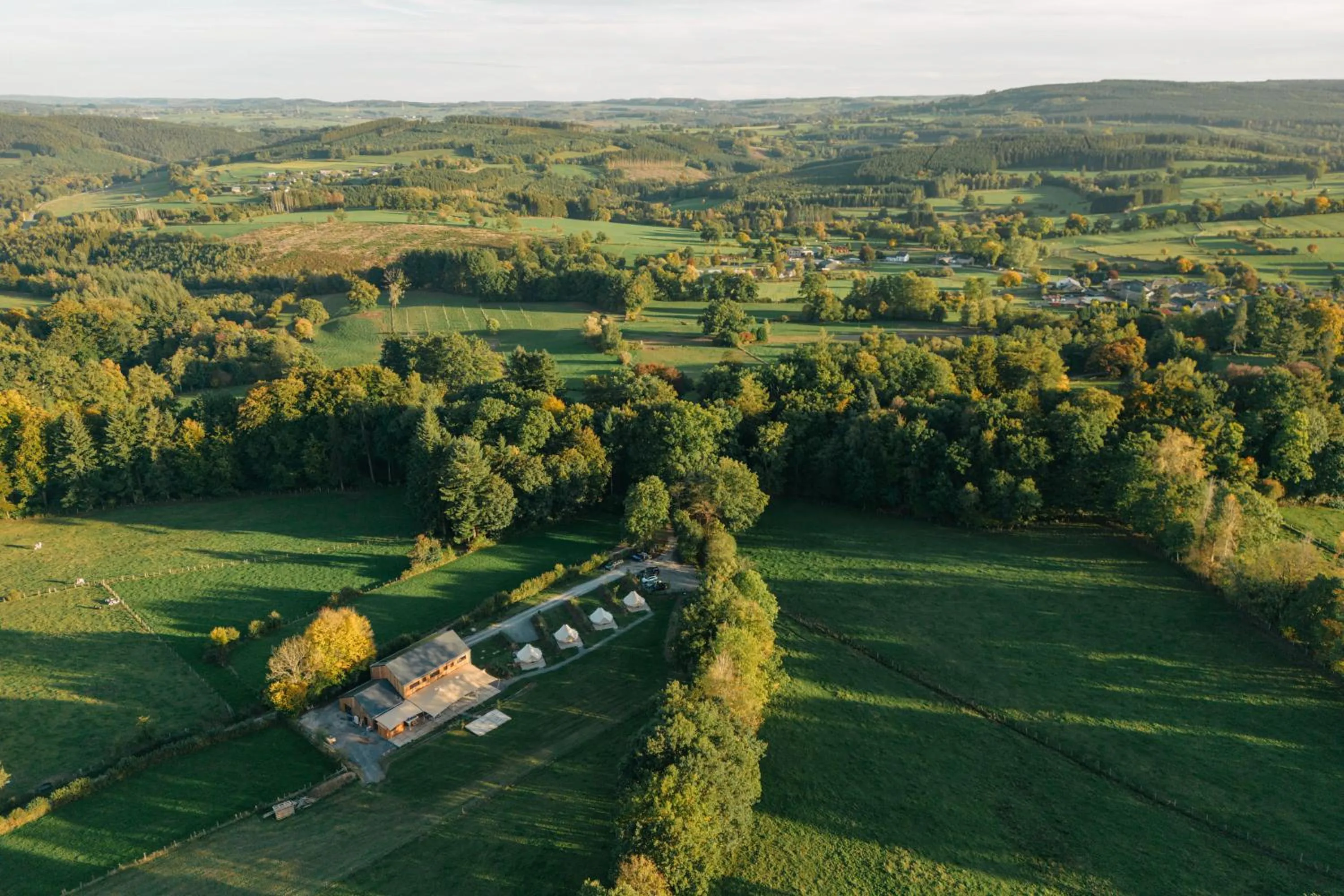 Natural landscape in Le Domaine de Bra