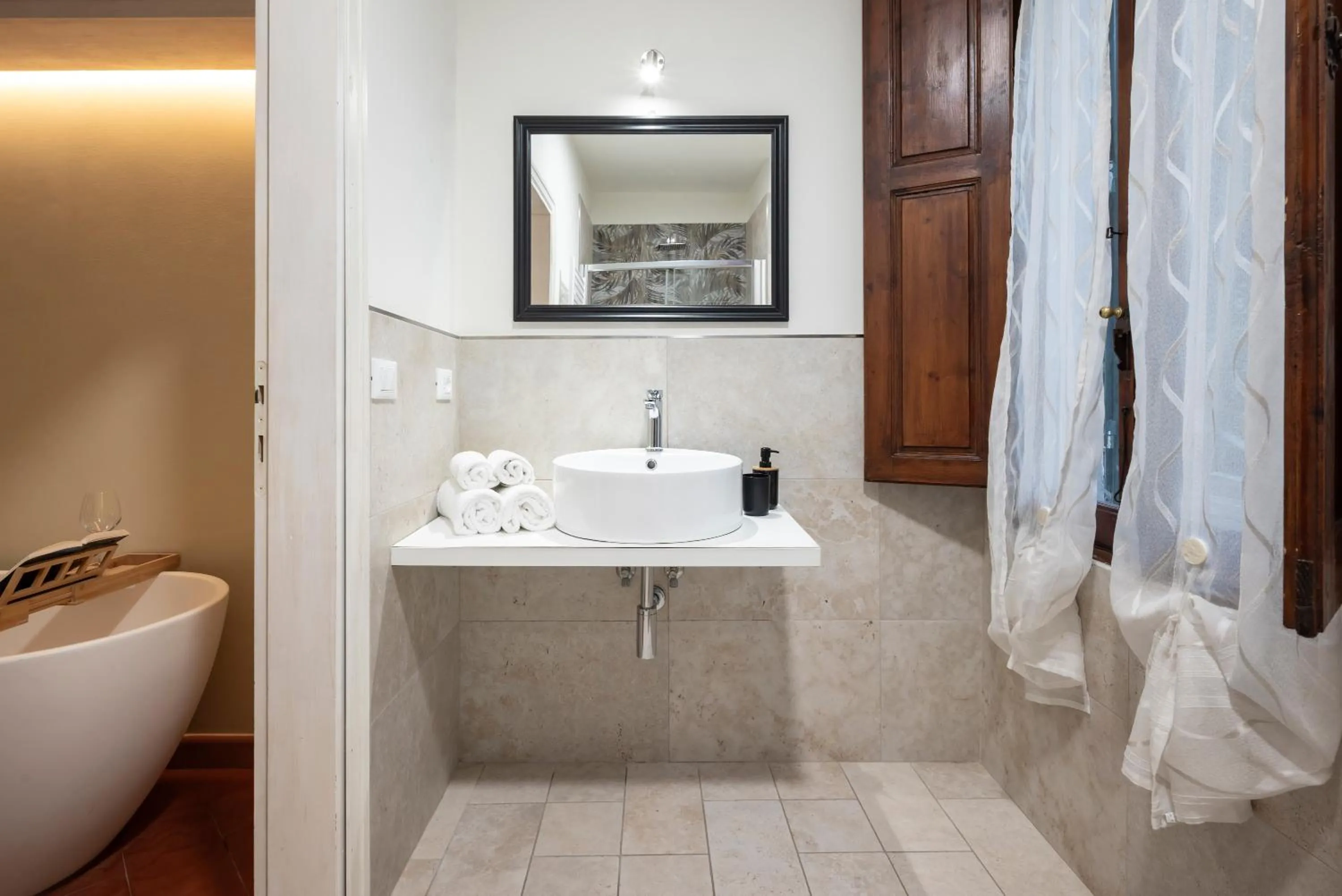 Shower in Cascina De' Fagiolari