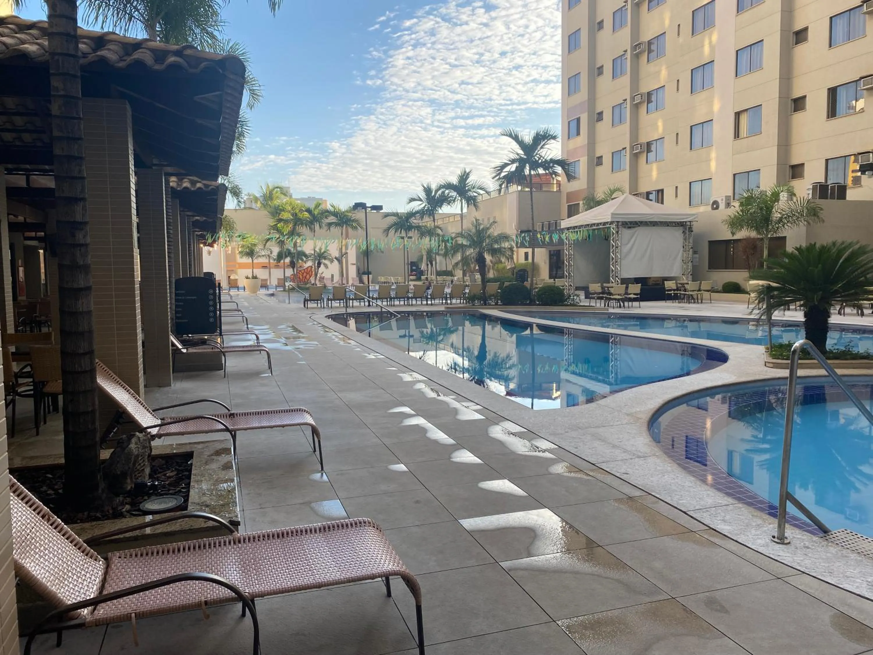 Swimming pool in Prive Boulevard Suite Hotel