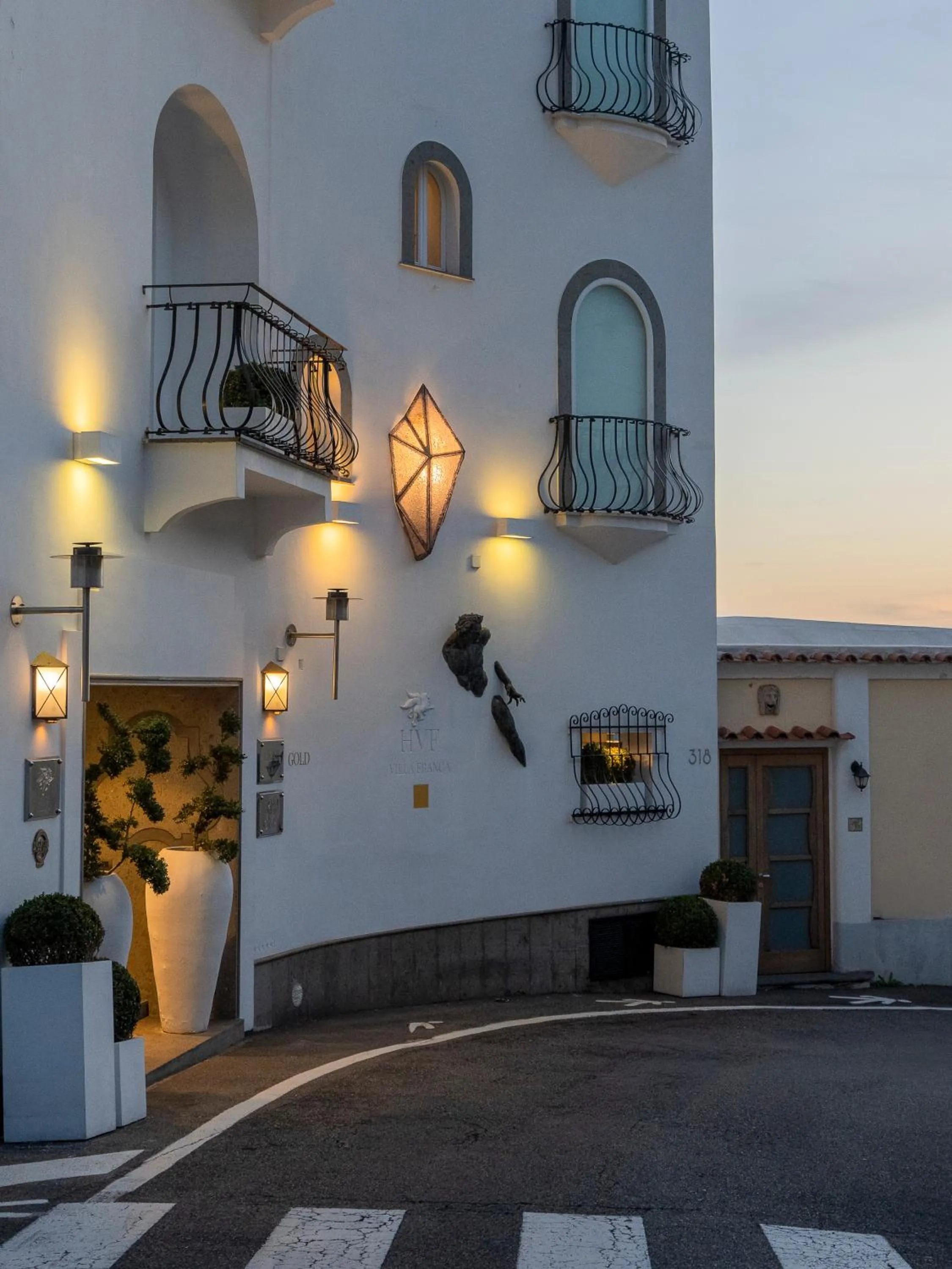 Facade/entrance in Hotel Villa Franca