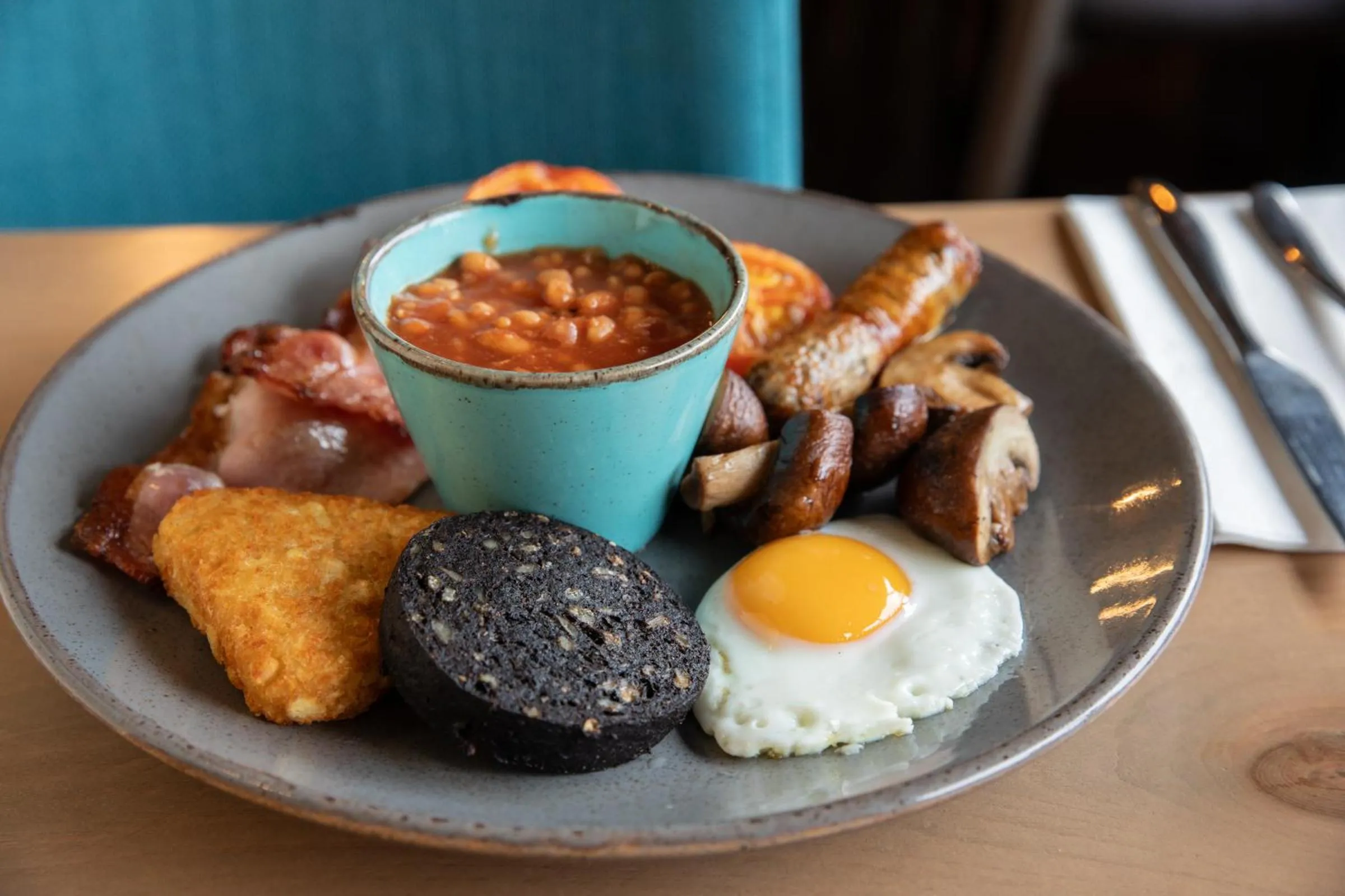 Food close-up in Park Head Hotel