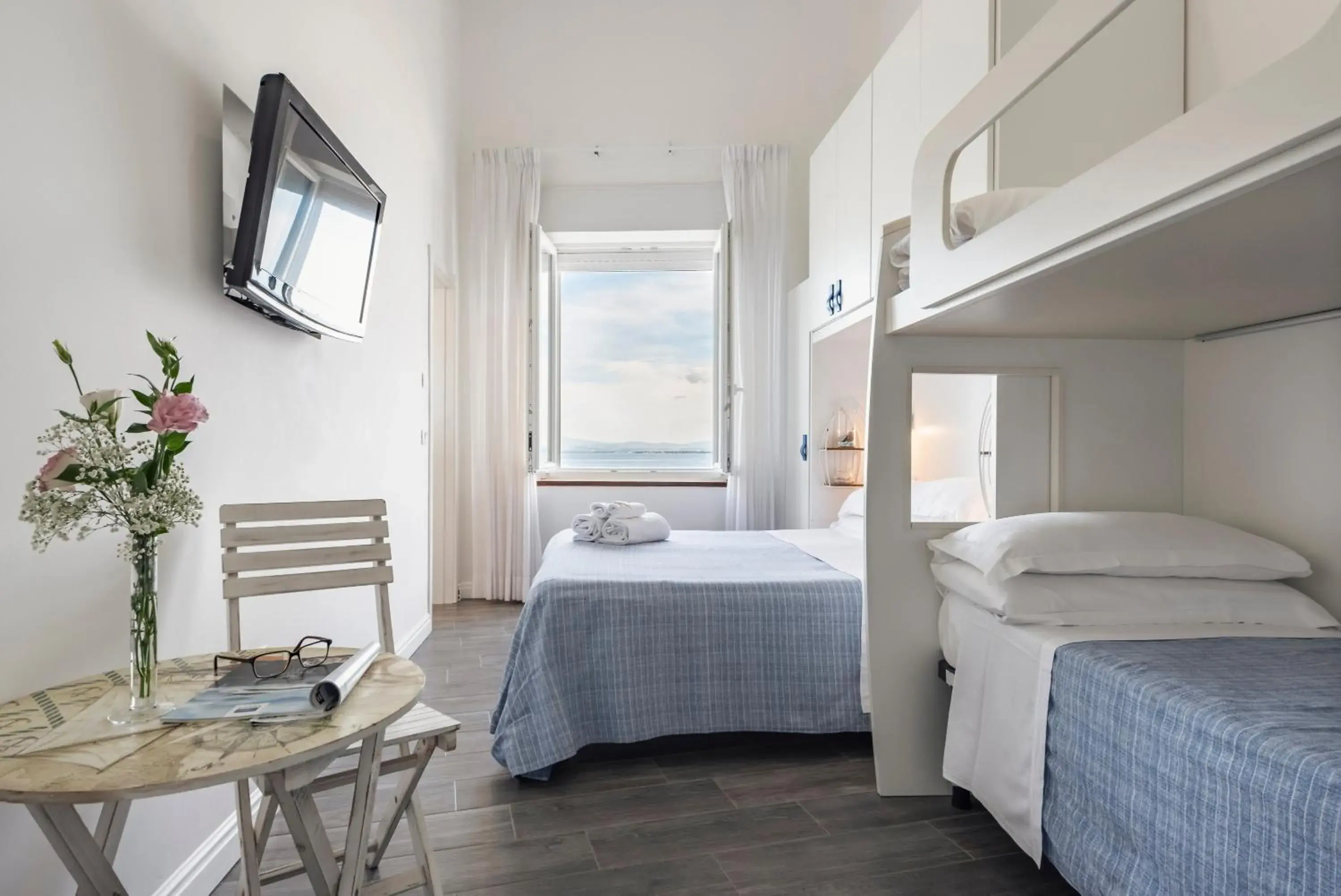 Family Room with Sea View in Hotel La Caletta Family Room with Sea View in Hotel La Caletta