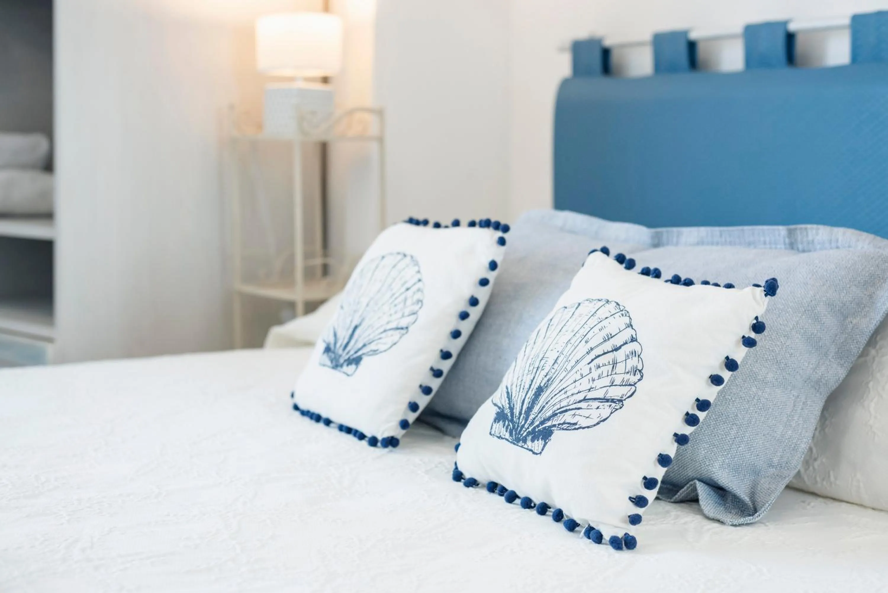 Bed in Hotel La Caletta