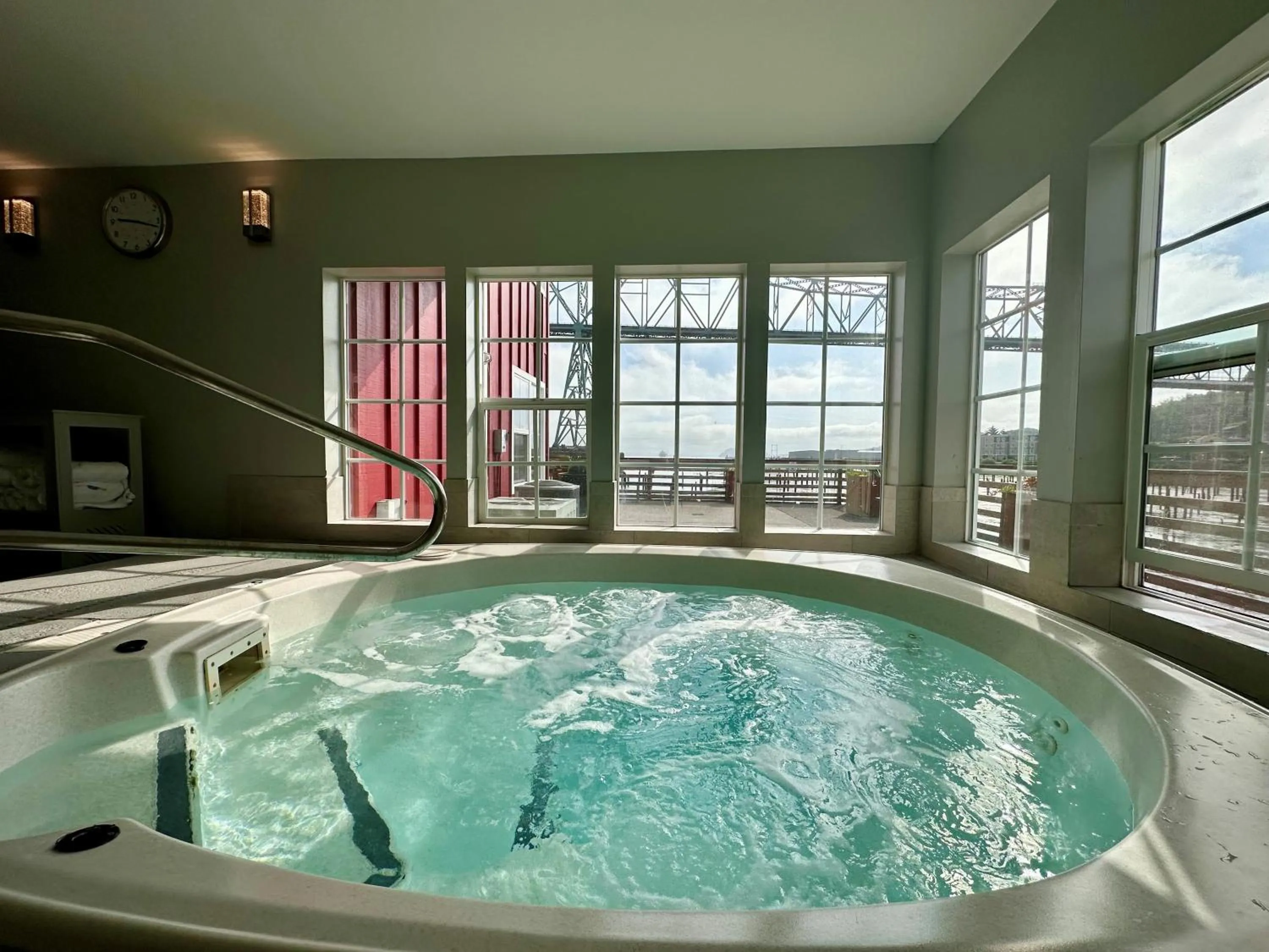 Sauna in Cannery Pier Hotel & Spa