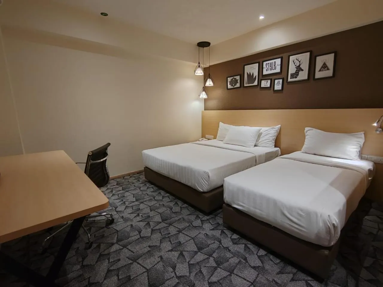 Photo of the whole room, Bed in Hotel Damai Kuala Lumpur